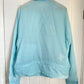 Helmut Lang SS1998 Silk Nylon Blue Cummerbund Packable Jacket - Size L