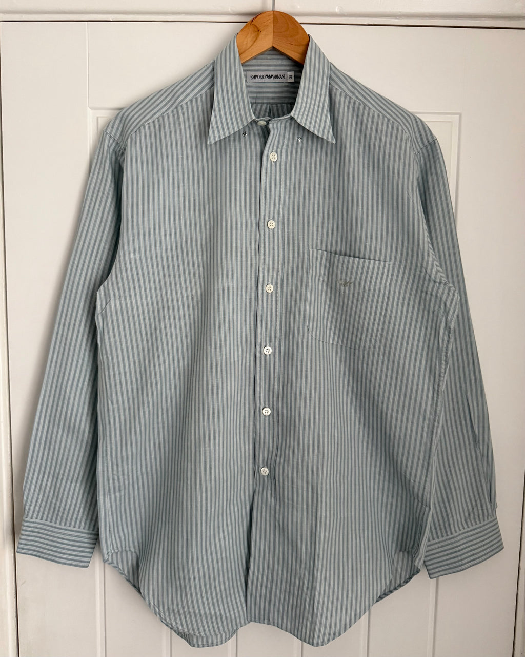 Emporio Armani 1990s Striped Shirt - Size M