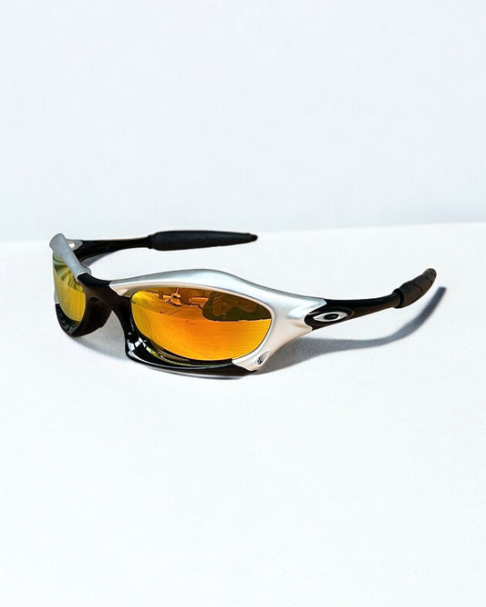 Oakley 2003 Splice FMJ 5.56/Polished Black/Fire Iridium