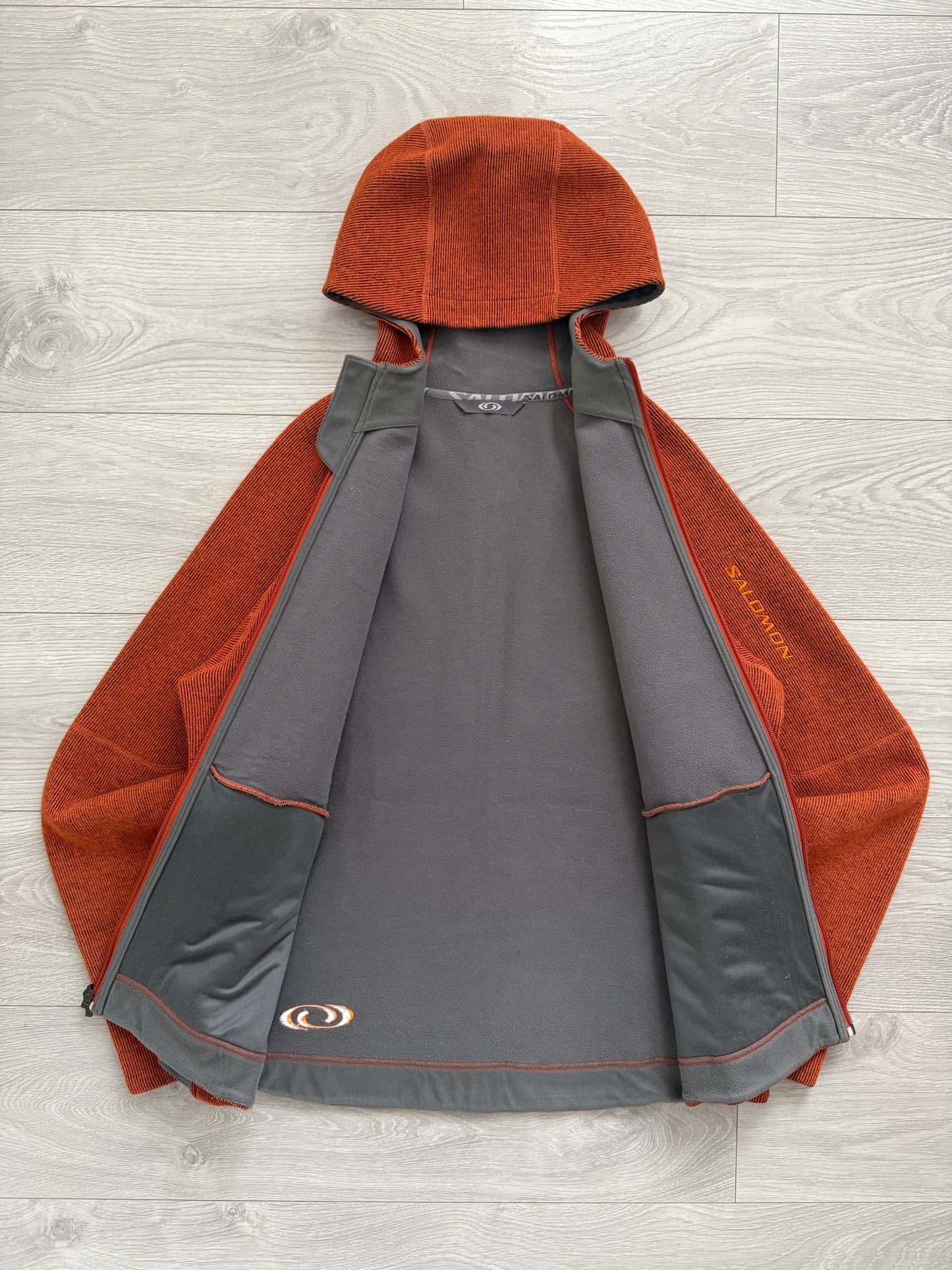 Salomon 2004 Tech Knit Fleece Lined Jacket - Size L