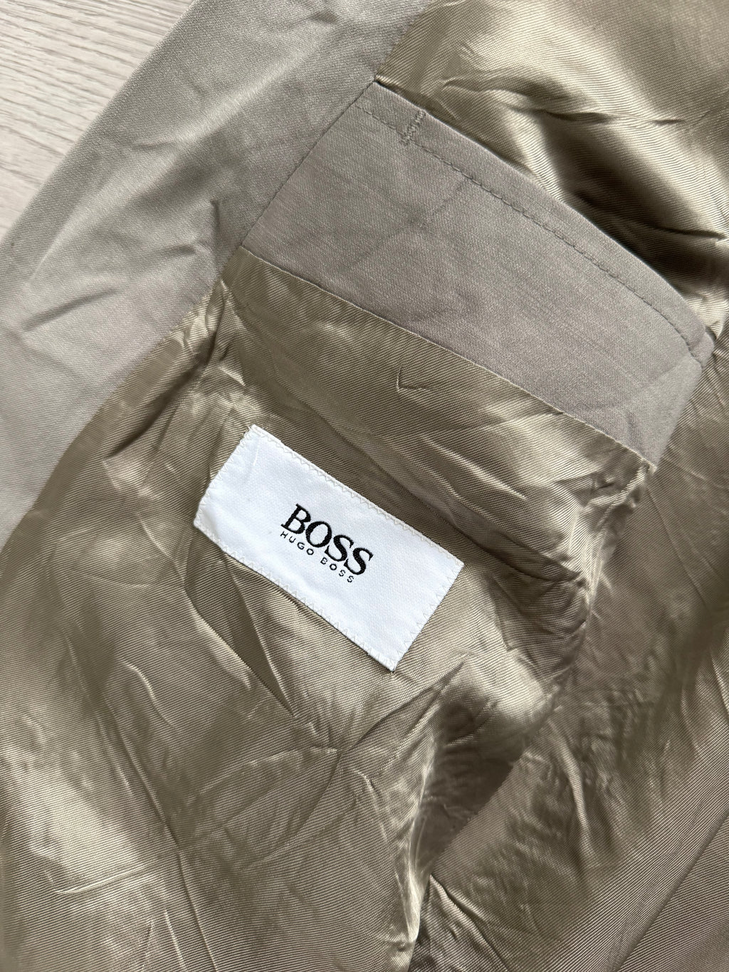 Hugo Boss 1980s 'Al Capone' Double Breasted Peaked Lapel Sports Jacket Blazer - Size XL