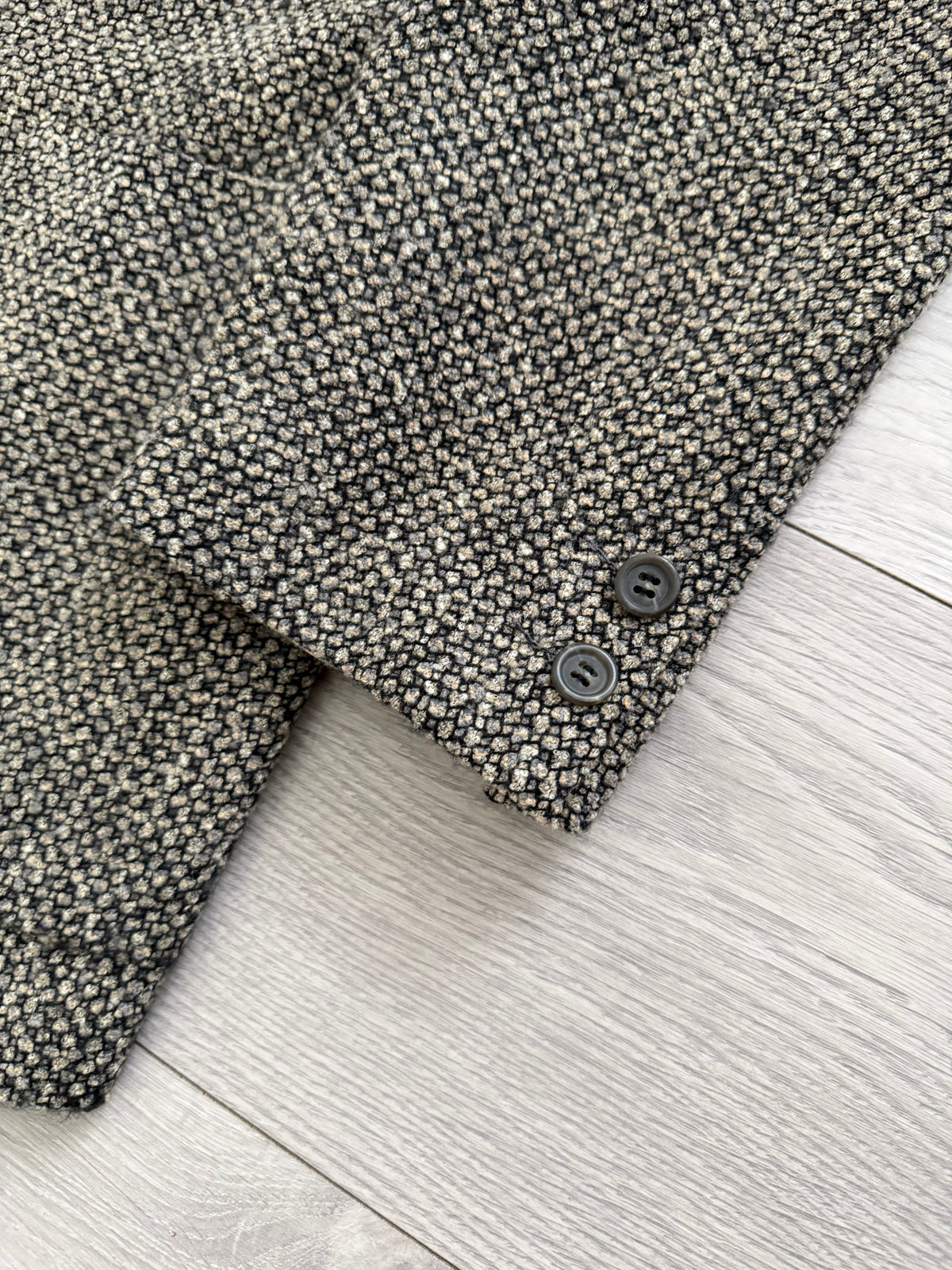 Canali 1980s 3B Textured Soft Wool Sport Jacket Blazer - Size M