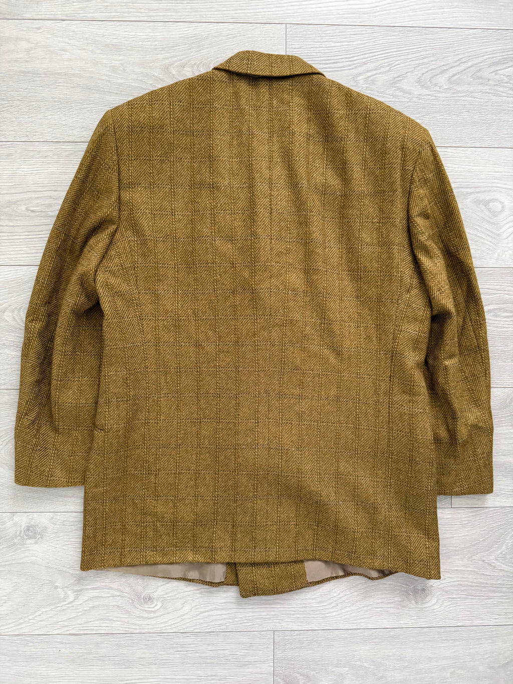 Valentino 1980s Peaked Lapel Double Breasted Wool Jacket  - Size M