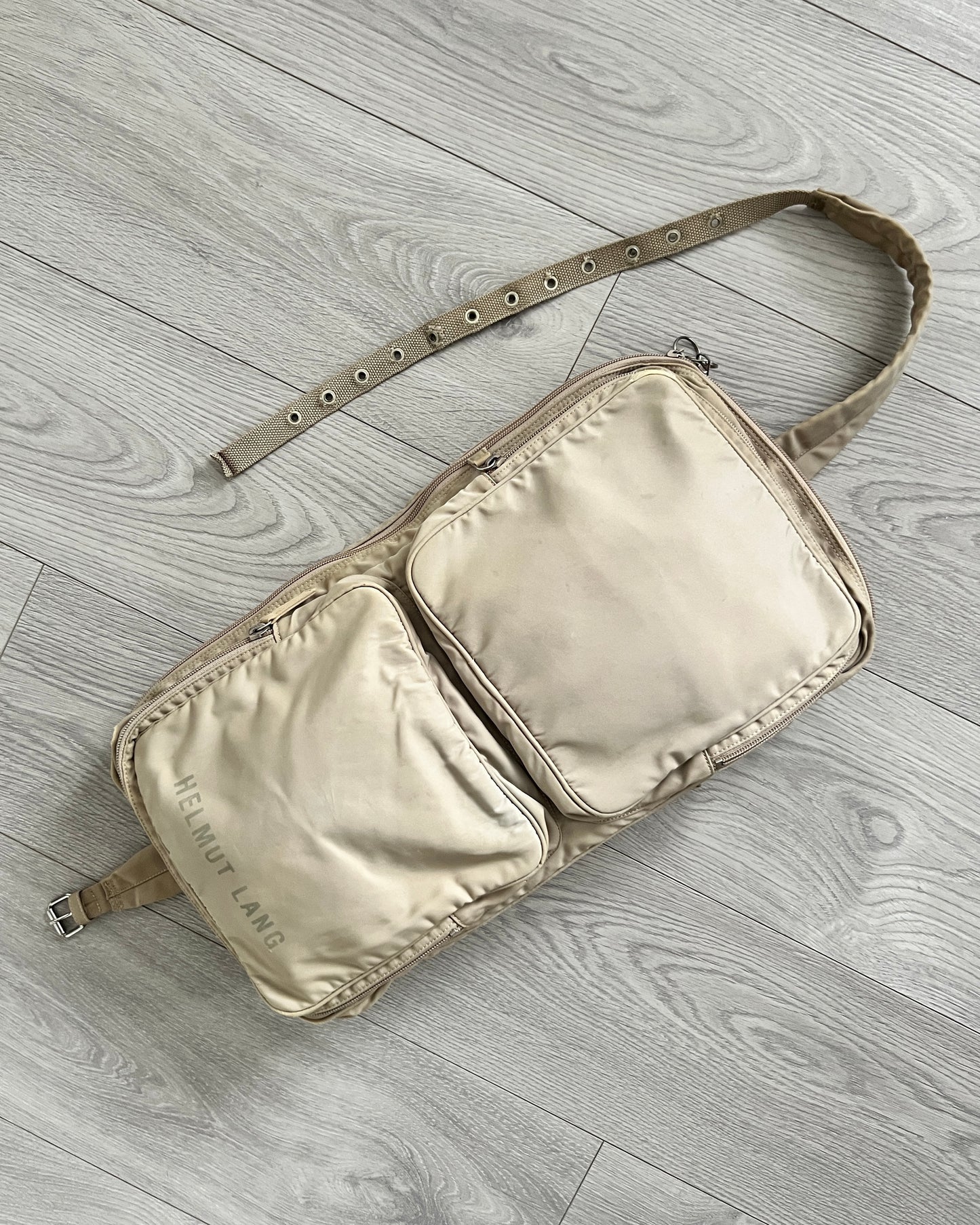 Helmut Lang 1990s Nylon Cargo Crossbody Bag