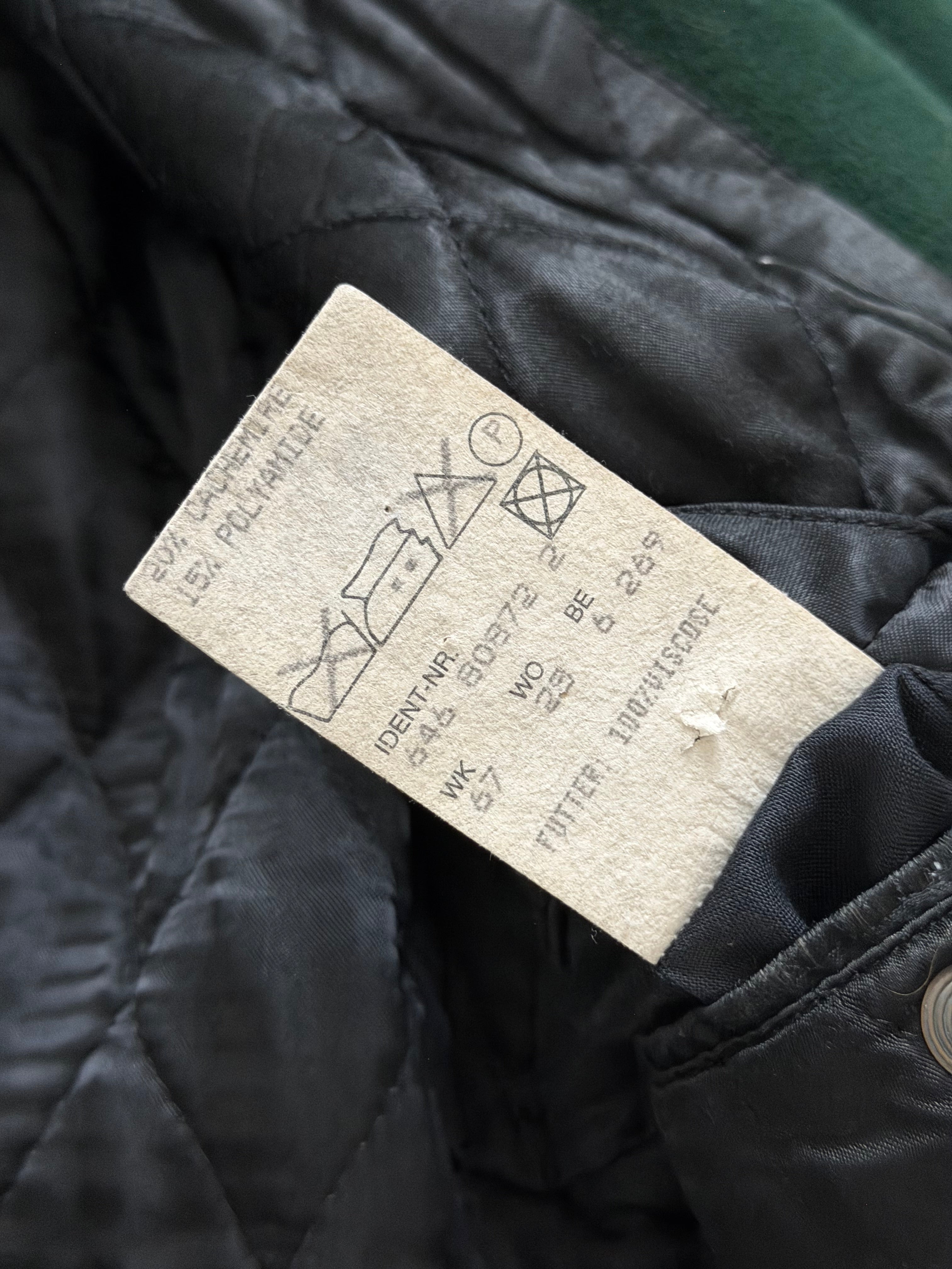 Hugo Boss 1980s Wool Cashmere Bomber Jacket - Size M