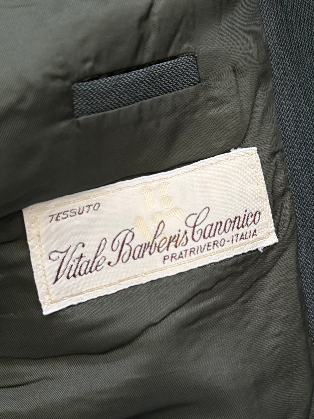 Hugo Boss 1980s Vitale Barberis Canonico Fabric 2B Draped Wool Sport Jacket Blazer - Size L
