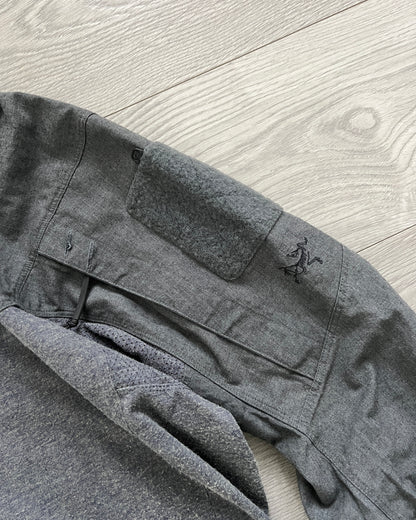 Arcteryx LEAF Assault FR Combat Shirt in Wolf Grey - Size L