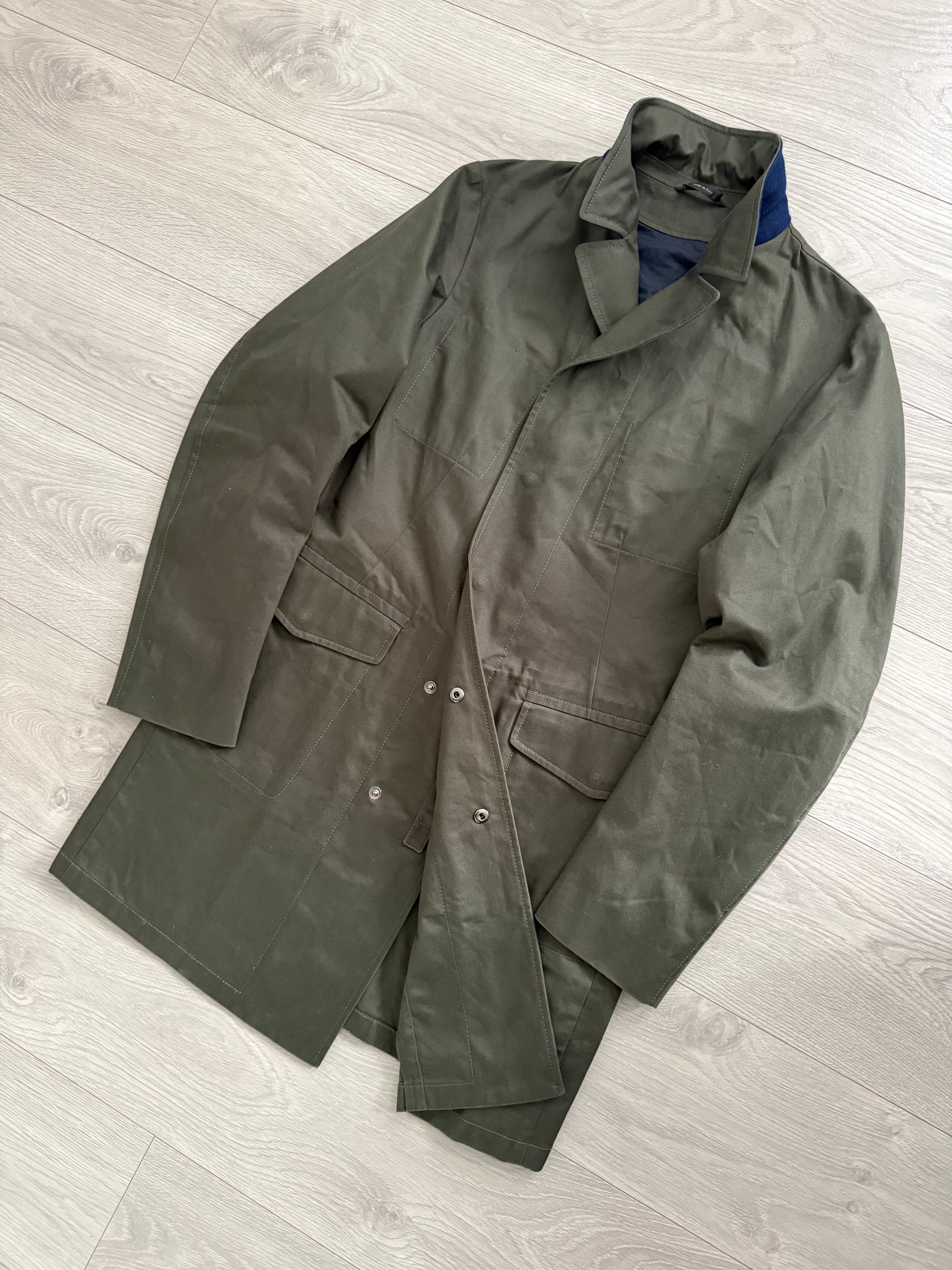 Jil Sander SS2013 Green Utility Coat - Size S