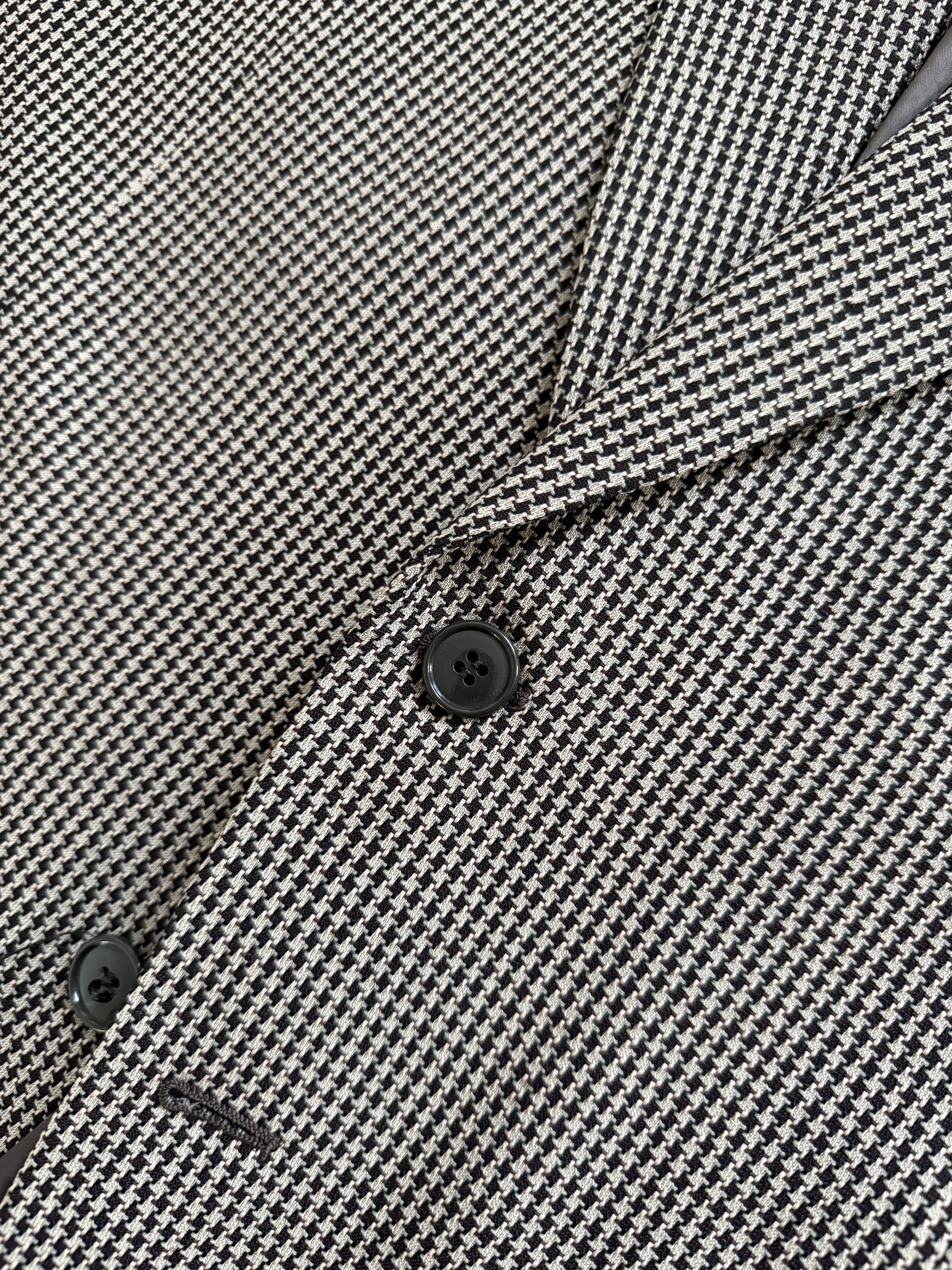 Giorgio Armani 1980s 2B Textured Wool Sport Jacket Blazer - Size XL