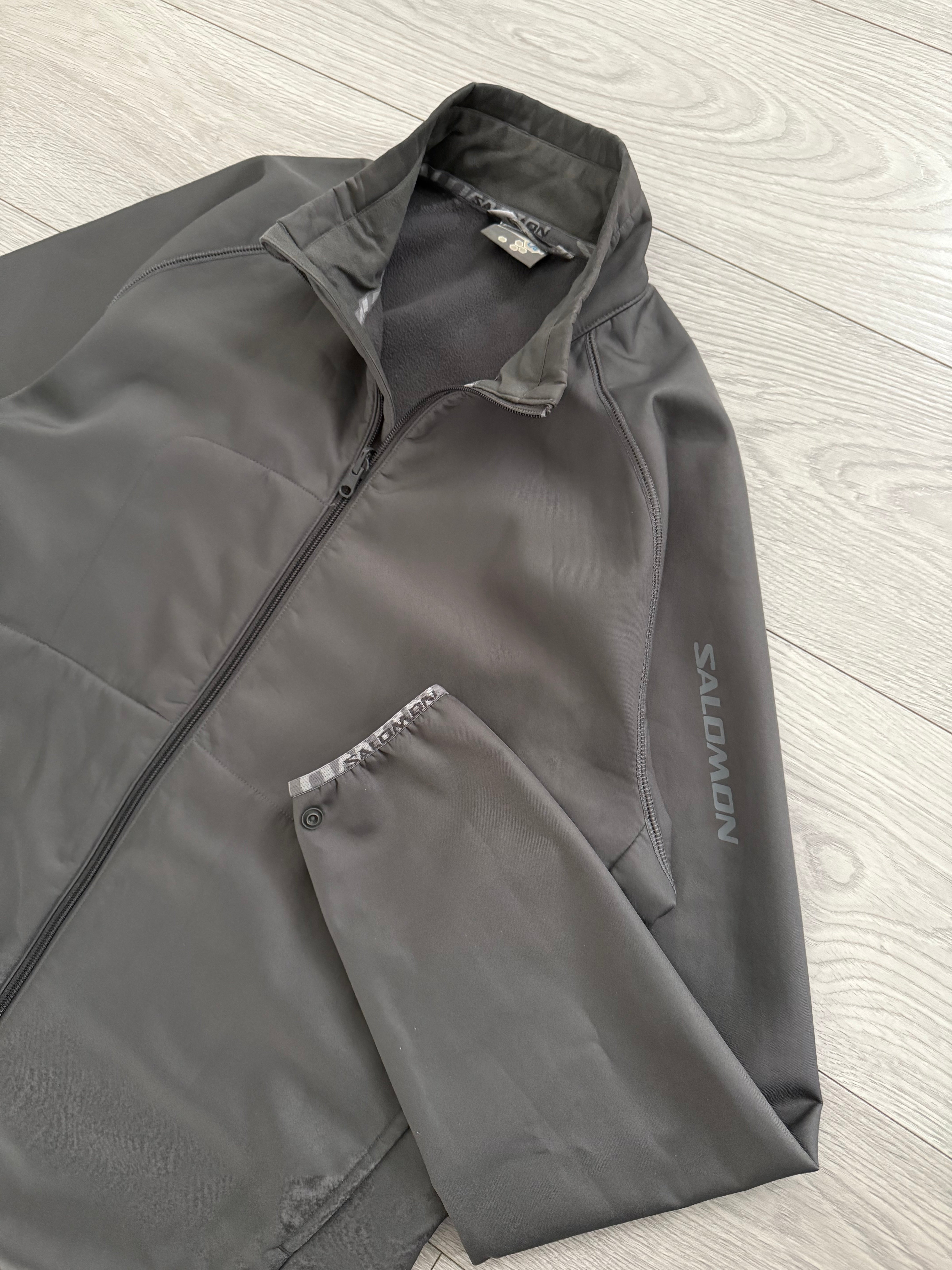 Salomon 00s Softshell Fleece Lined Jacket - Size L – NDWC0 Shop
