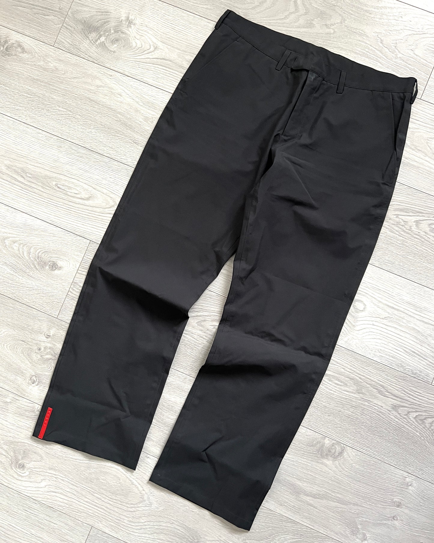 Prada Sport 00s Gore-Tex Technical Red Tab Pants - Size 36