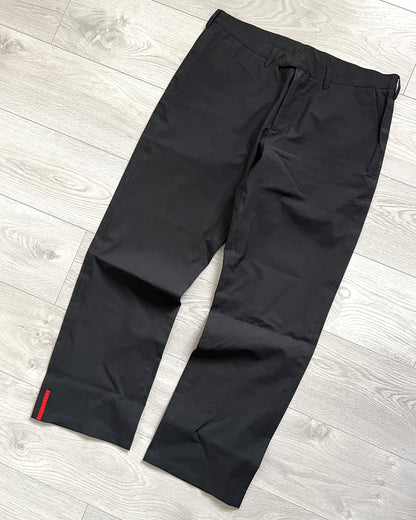 Prada Sport 00s Gore-Tex Technical Red Tab Pants - Size 36