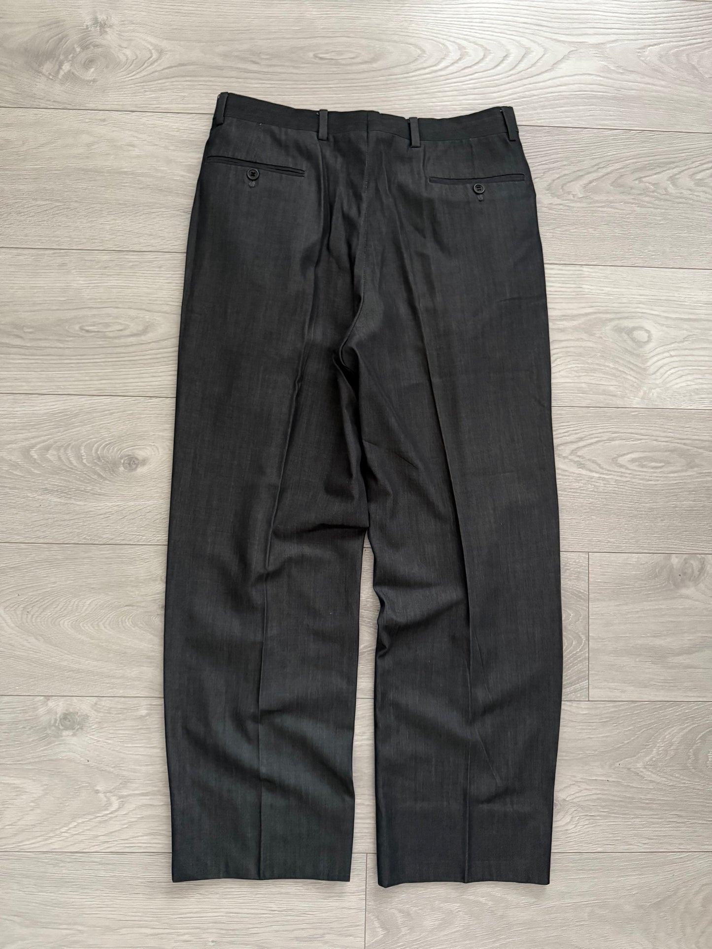 Giorgio Armani 1990s Pleated Suit - Size M Jacket / 32" Waist