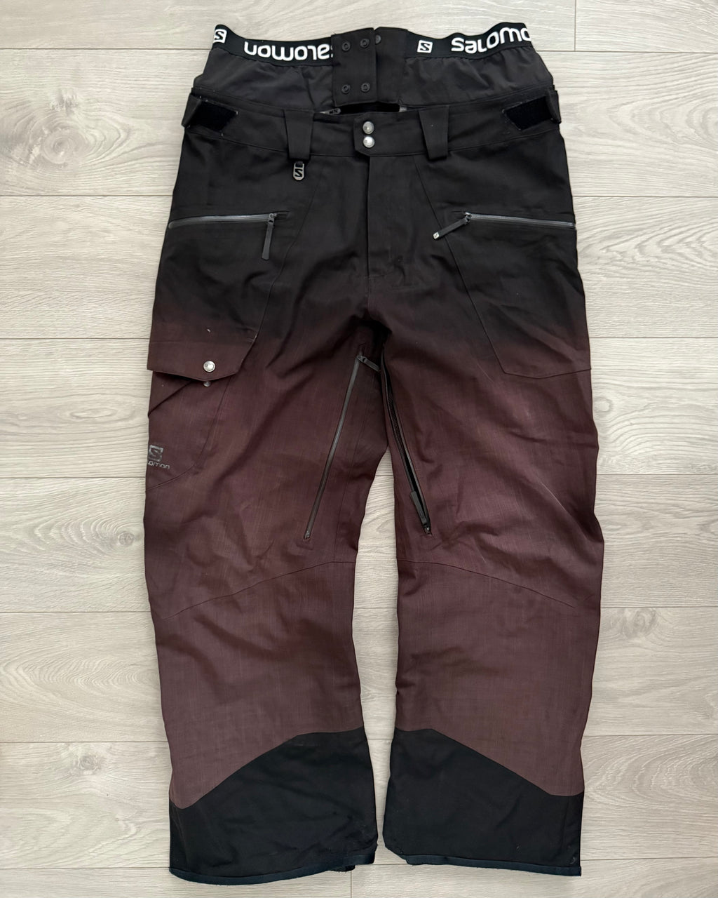 Salomon AdvancedSkin Dry Gradient Waterproof Pants - Size 36" Waist