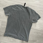 Revolution Skull Print Distressed T-Shirt - Size S