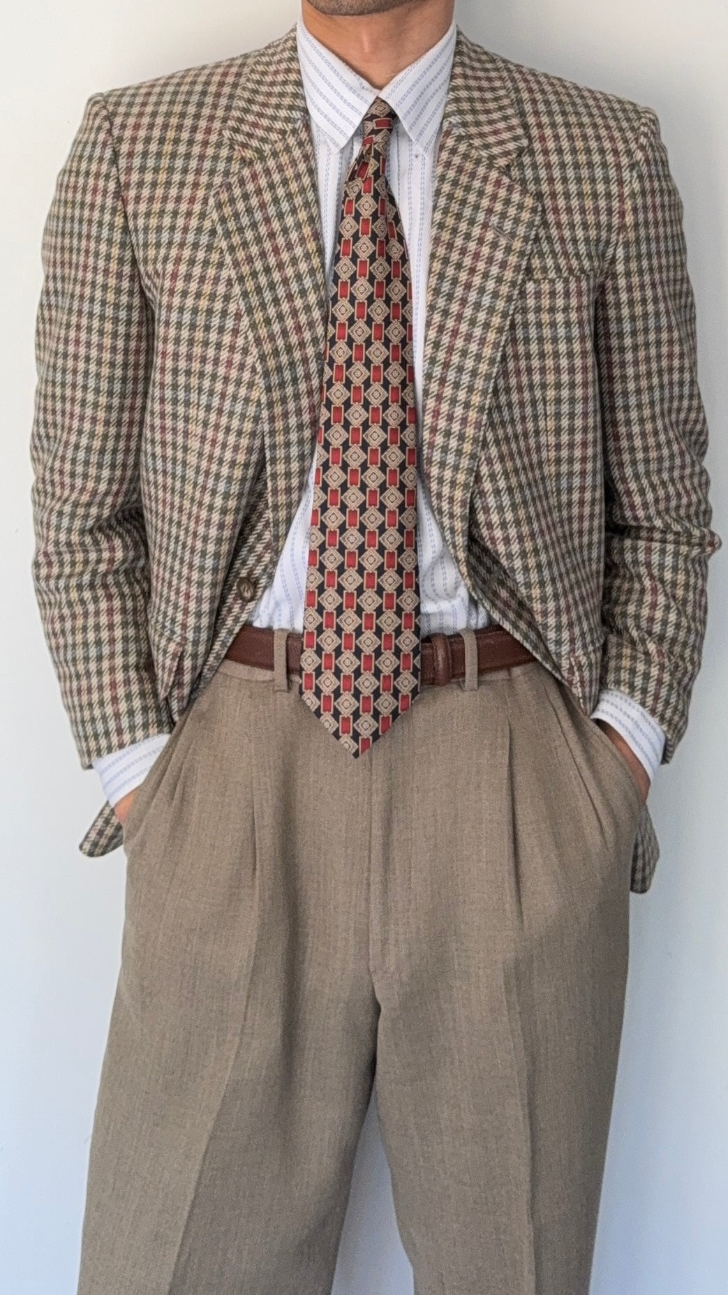 Christian Dior 1980s 2B Wool Sports Jacket Blazer - Size XS