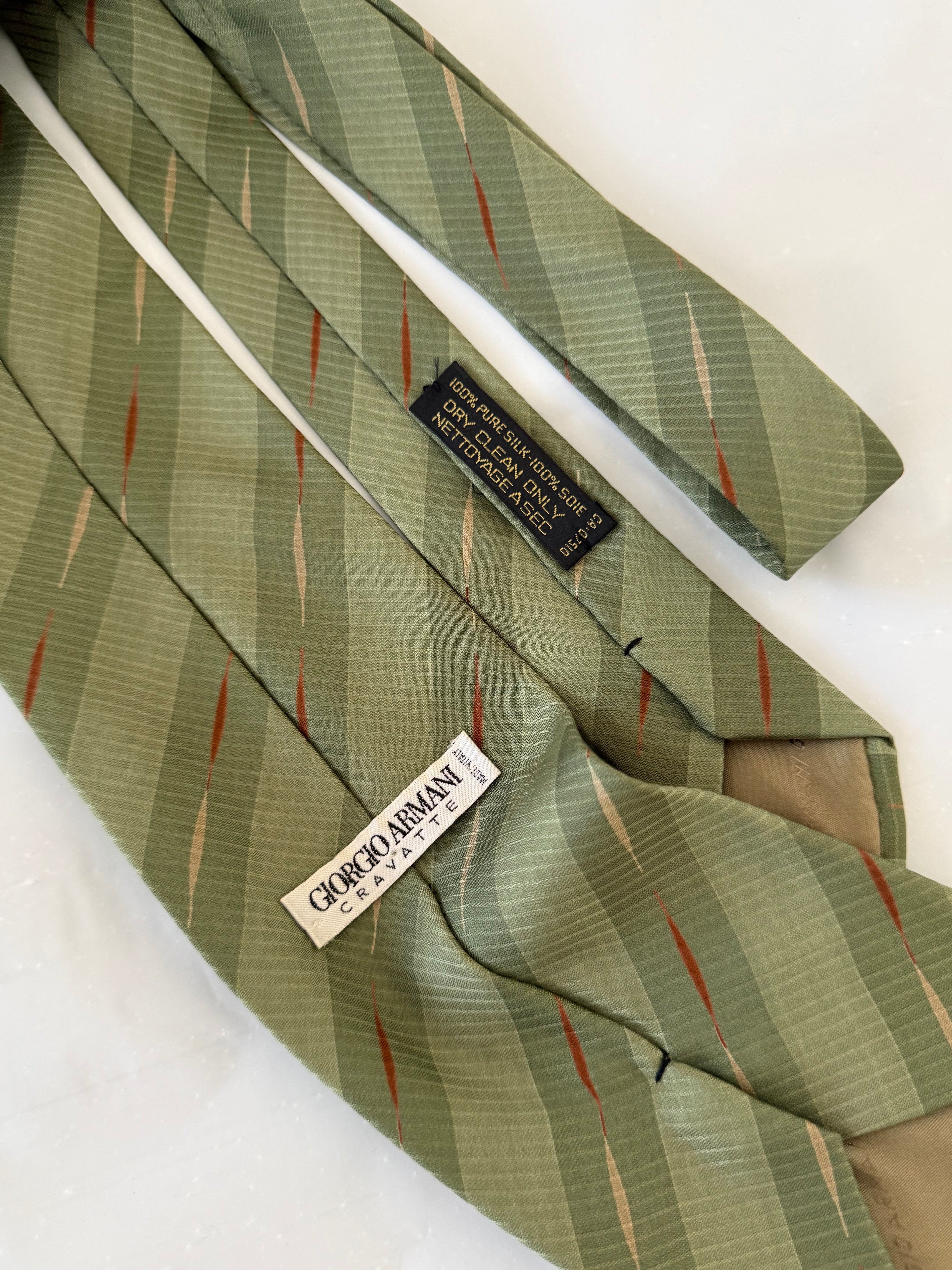 Giorgio Armani 1990s Silk Tie