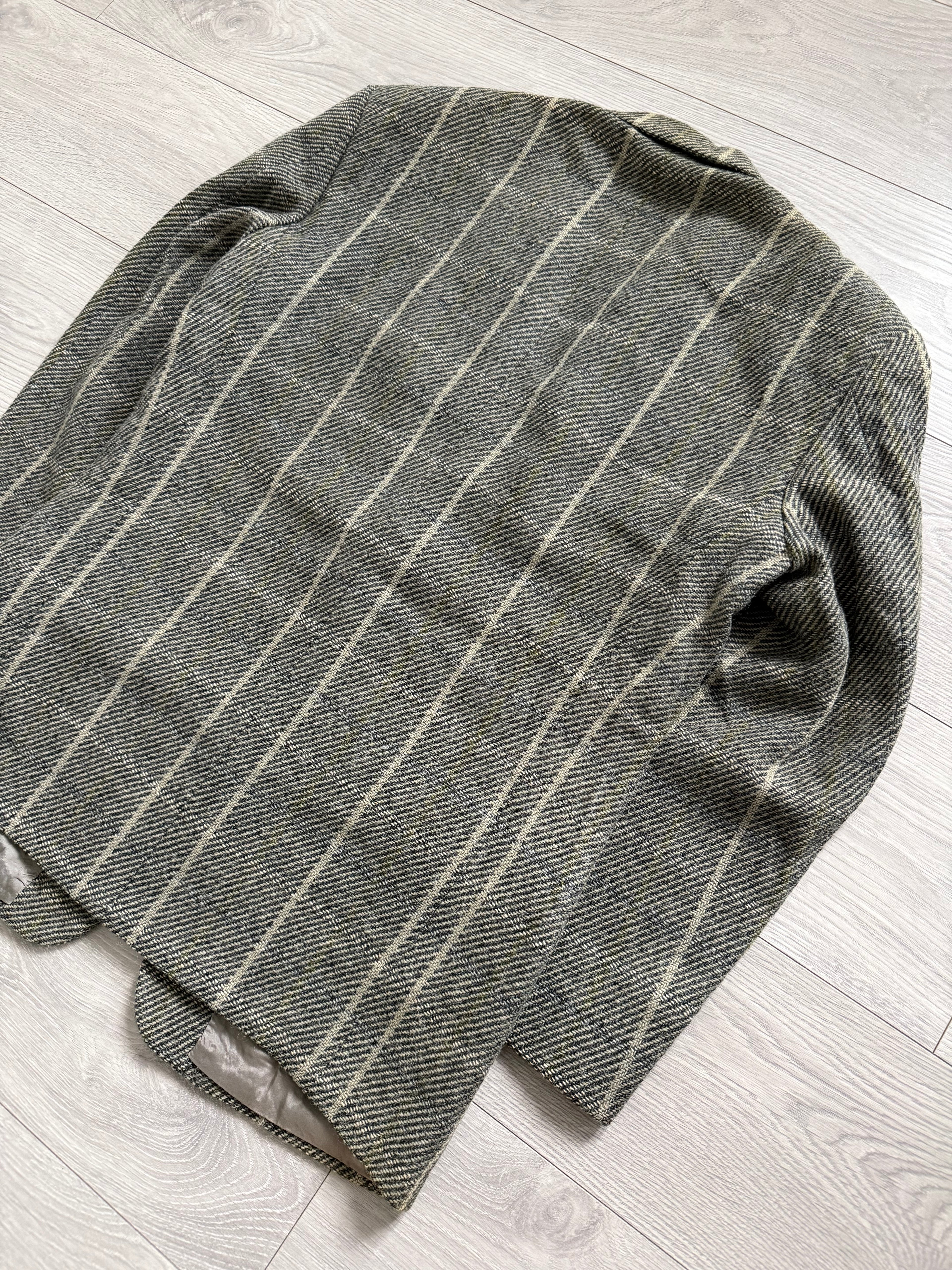 Giorgio Armani Mainline 1980s 2B Wool Sport Jacket Blazer - Size L