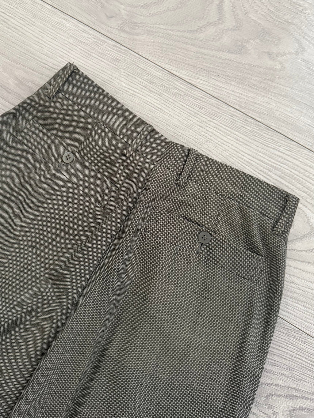 Giorgio Armani 1990s Double-Breasted Pleated Relaxed Suit - Size S Jacket / 28" Waist