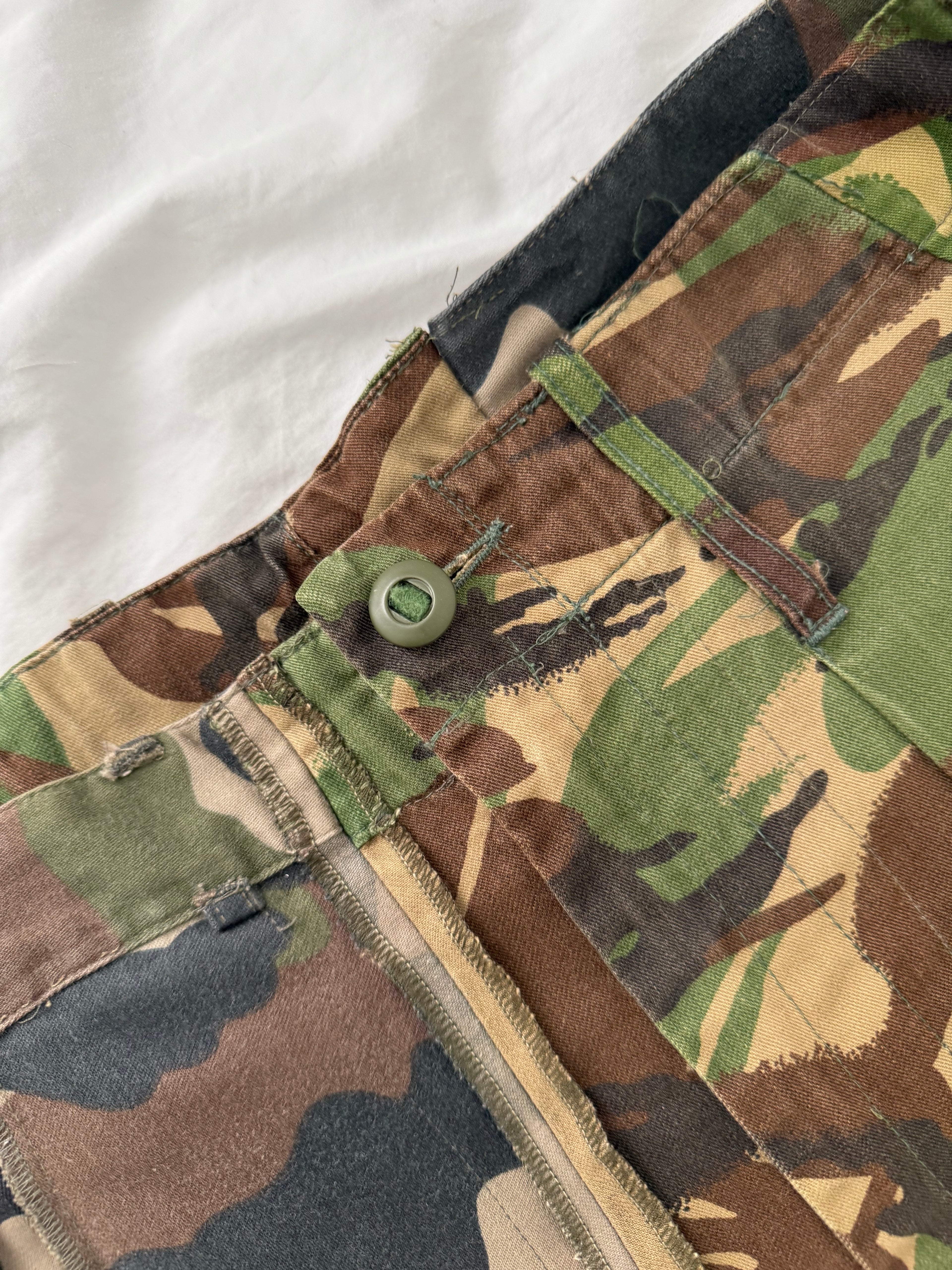 Maison Martin Margiela Artisanal Line (0)(10) SS2005 Re-Worked Multi Camo Pants - Size 34" Waist