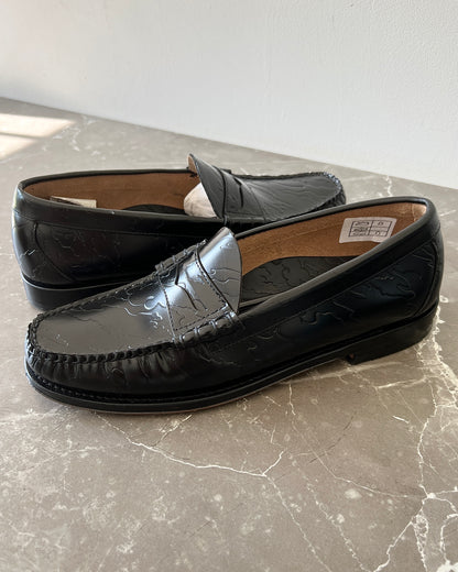 G.H. Bass x Maharishi Weejuns Textured Penny Loafers - Size US10