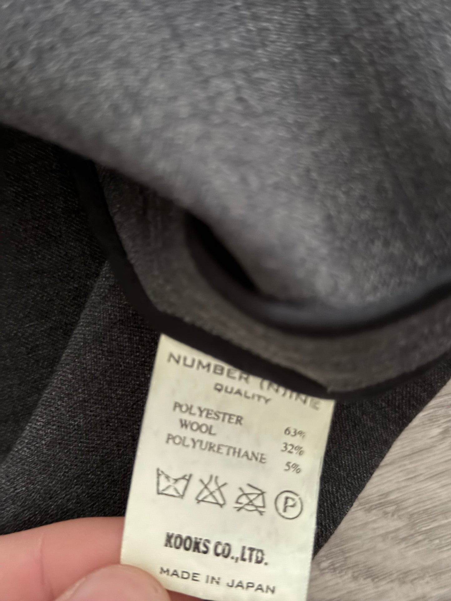 Number (N)ine 2006 High Neck Dual Zip Jacket - Size M