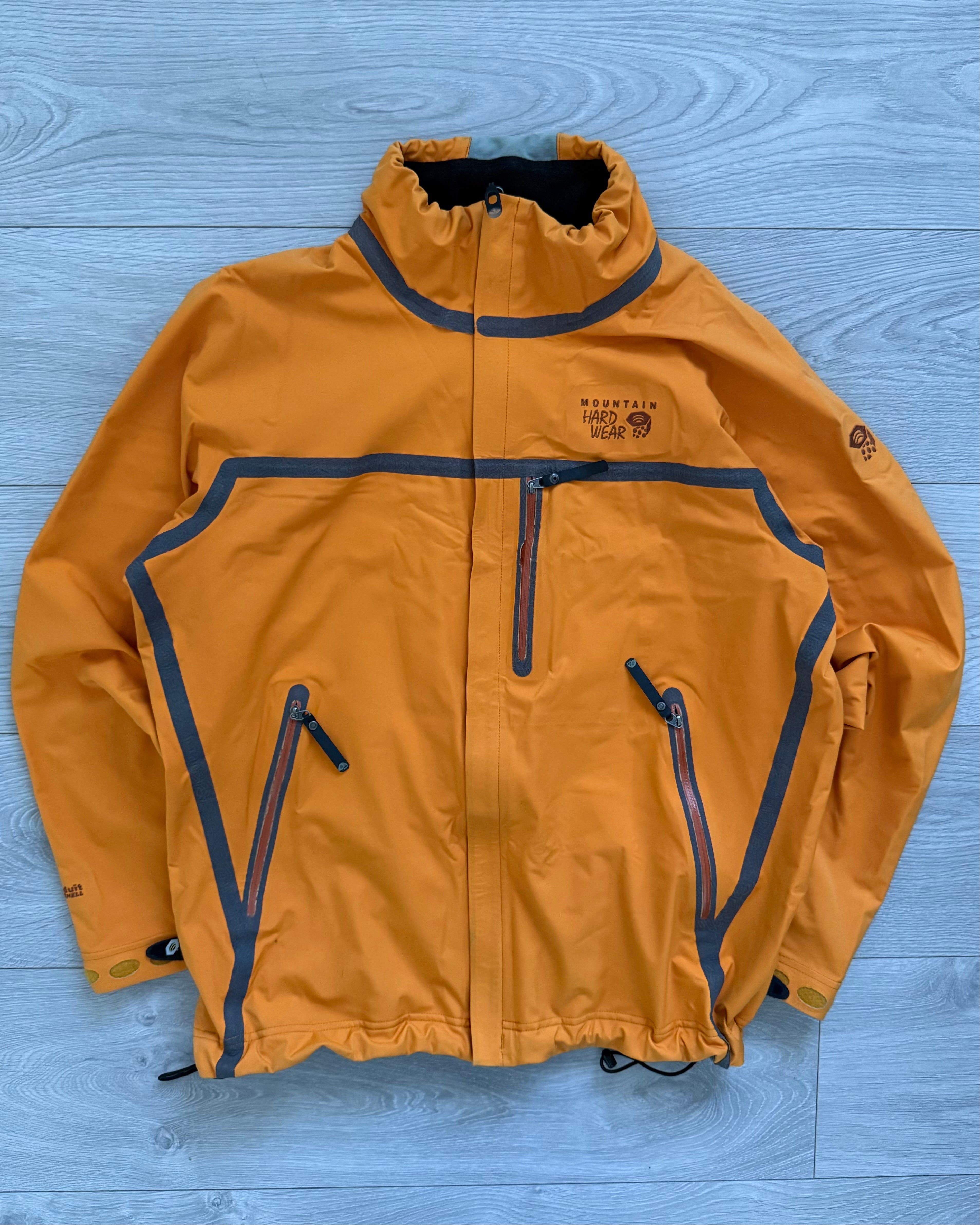 Mountain Hardwear Taped Seam Fleece Lined Technical Softshell Jacket - Size L