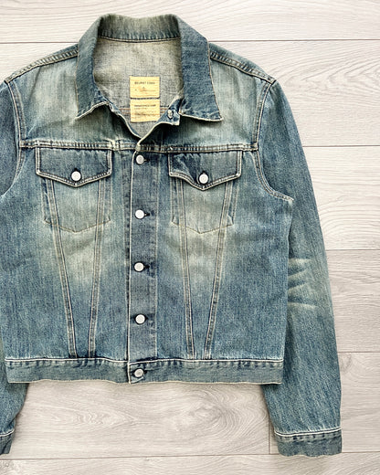 Helmut Lang SS2003 Vintage Sanded Denim Jacket - Size L