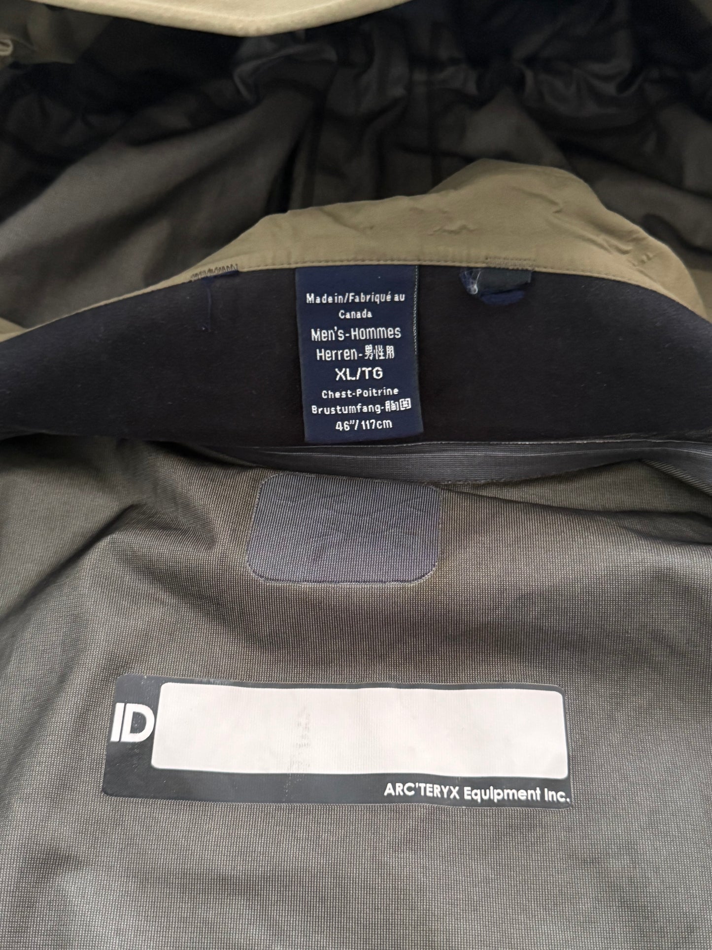 Arcteryx LEAF Alpha GEN 1 GoreTex Jacket Crocodile - Size XL