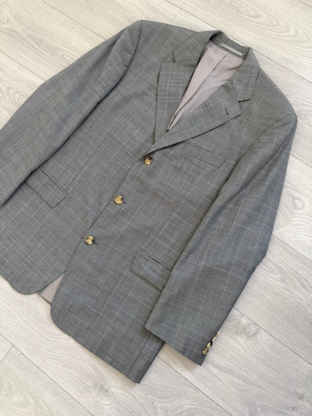Hugo Boss 1990s Unstructured Wool 'Lucca' Jacket - Size XL