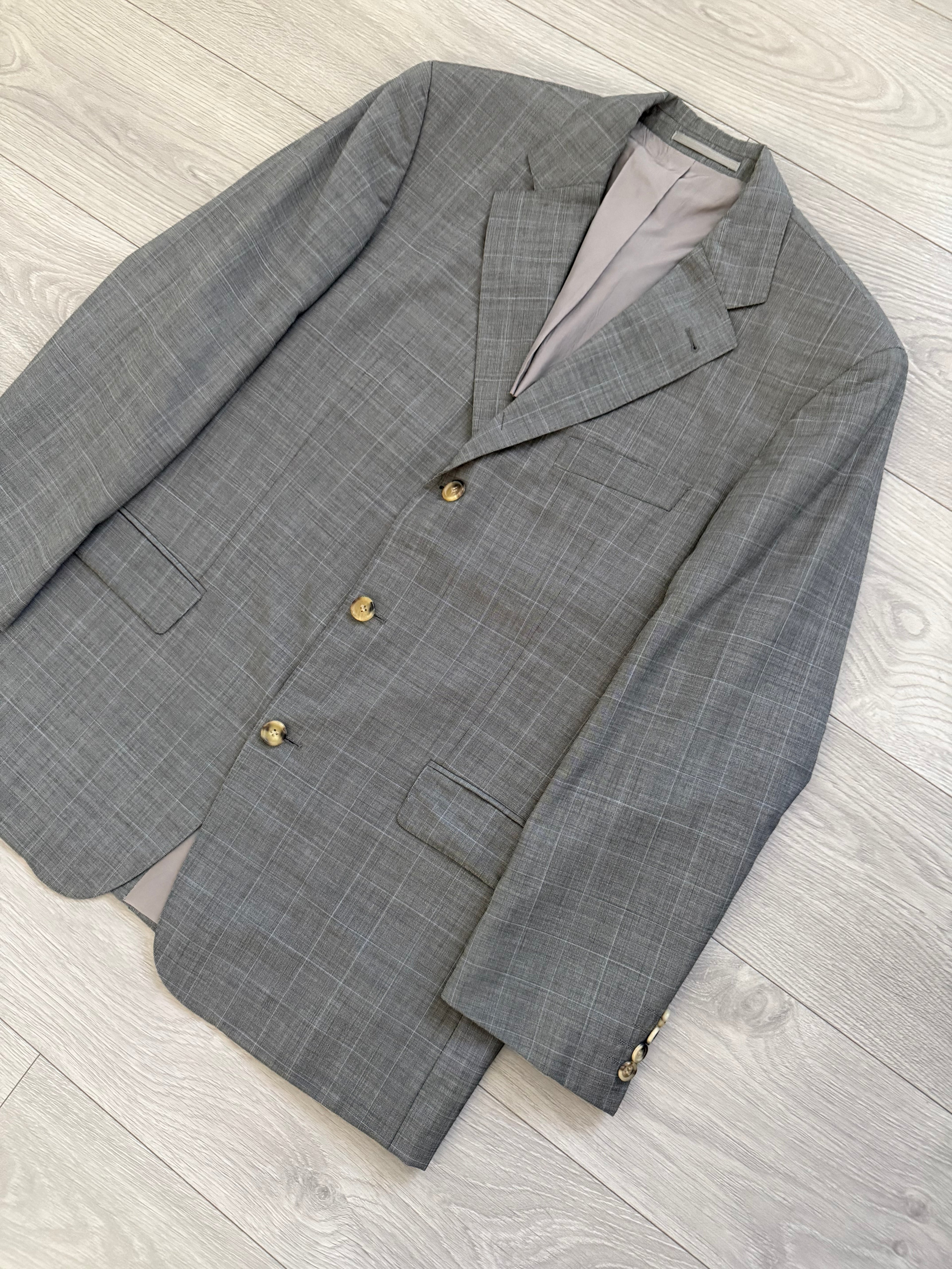 Hugo Boss 1990s Unstructured Wool 'Lucca' Jacket - Size XL