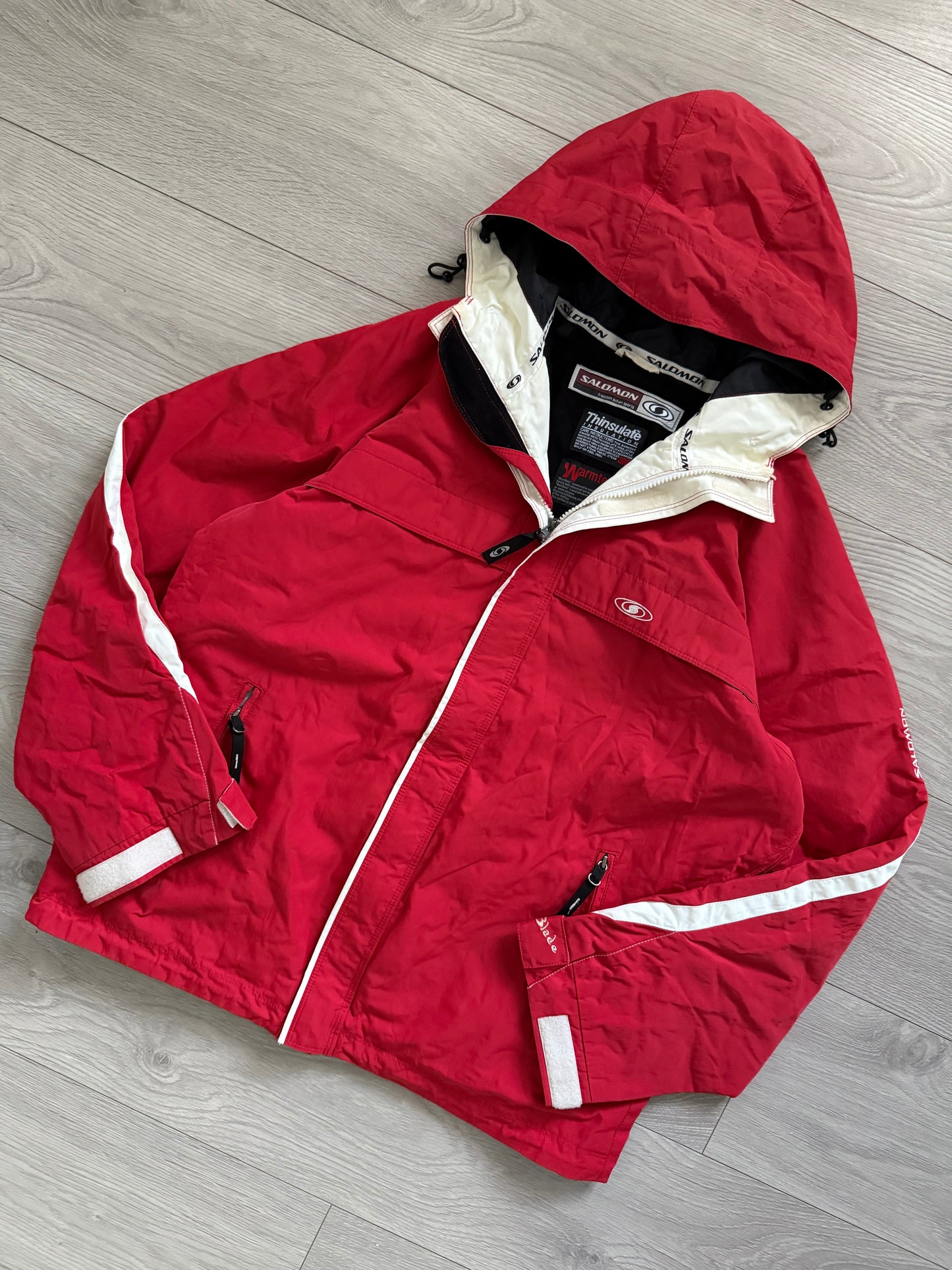 Salomon 1990s Waterproof Insulated Ski Jacket & Pants Set - Size M Jacket / 32" Waist