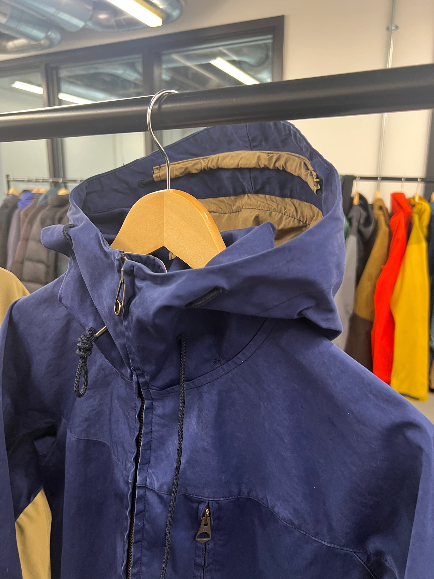 Ten C Garment Dyed Bonded Jacket - Size S