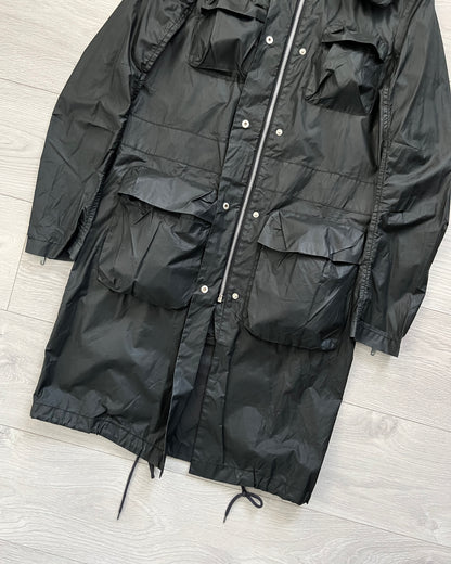 Helmut Lang SS2000 Pillow Neck Parachute Cargo Coat - Size S