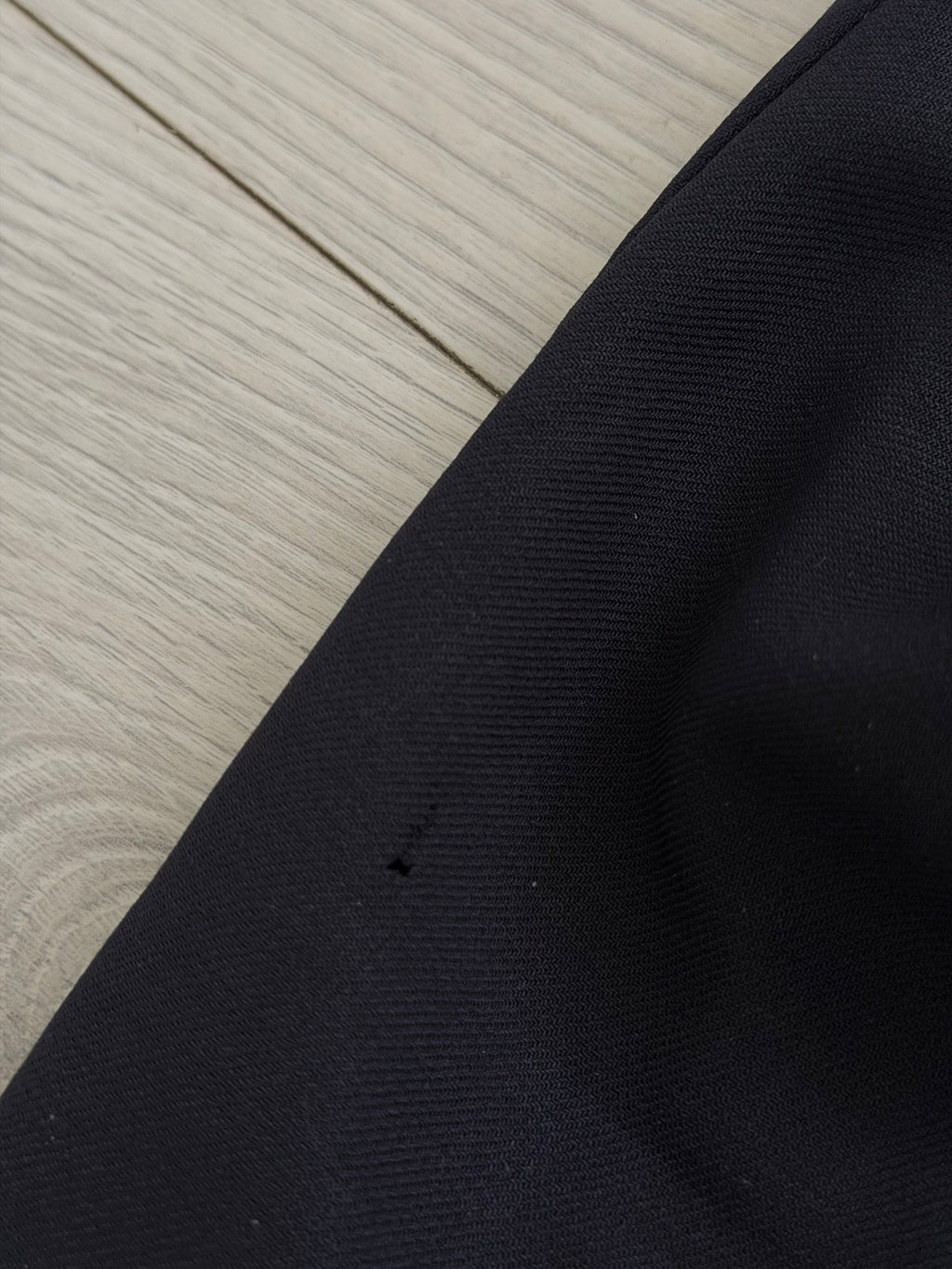 Giorgio Armani 1980s Peaked Lapel Double Breasted Wool Navy Suit - Size M Jacket / 30" Waist