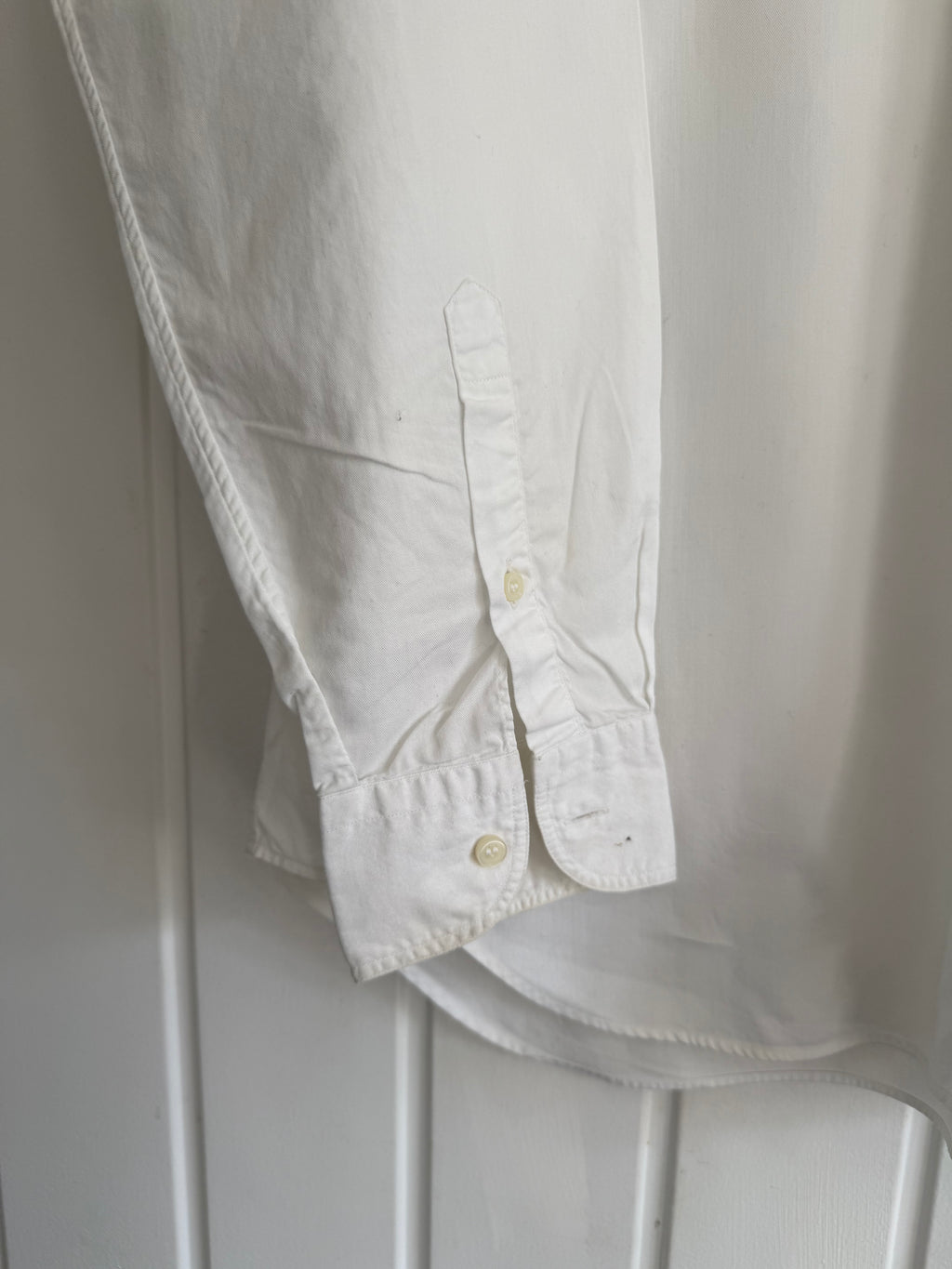 Giorgio Armani 1980s White Shirt - Size L