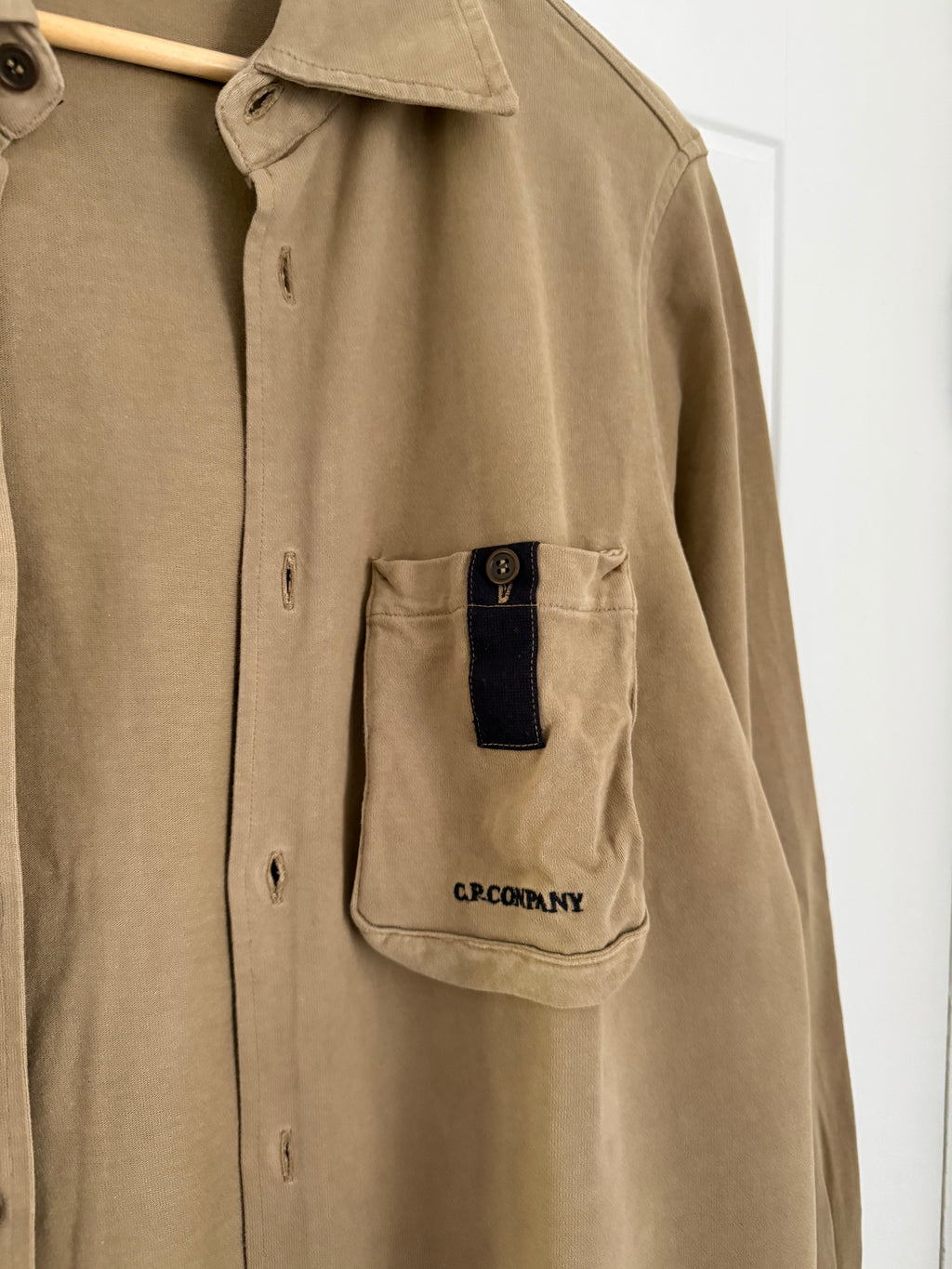 C.P. Company AW2006 Moleskin Cotton Military Shirt - Size S
