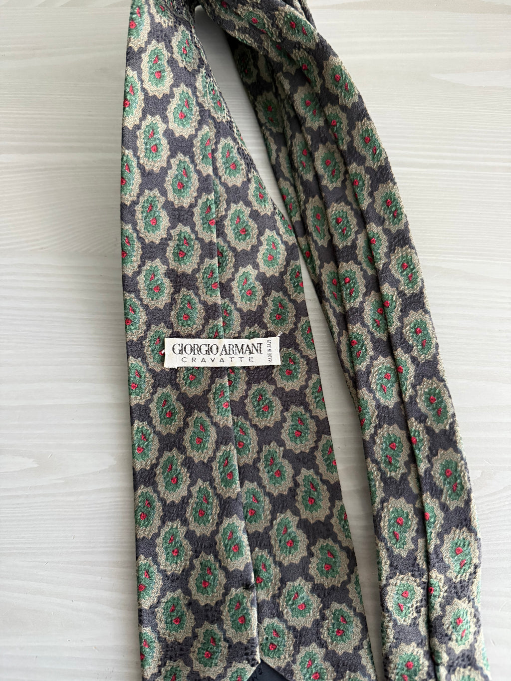 Giorgio Armani 1990s Silk Tie