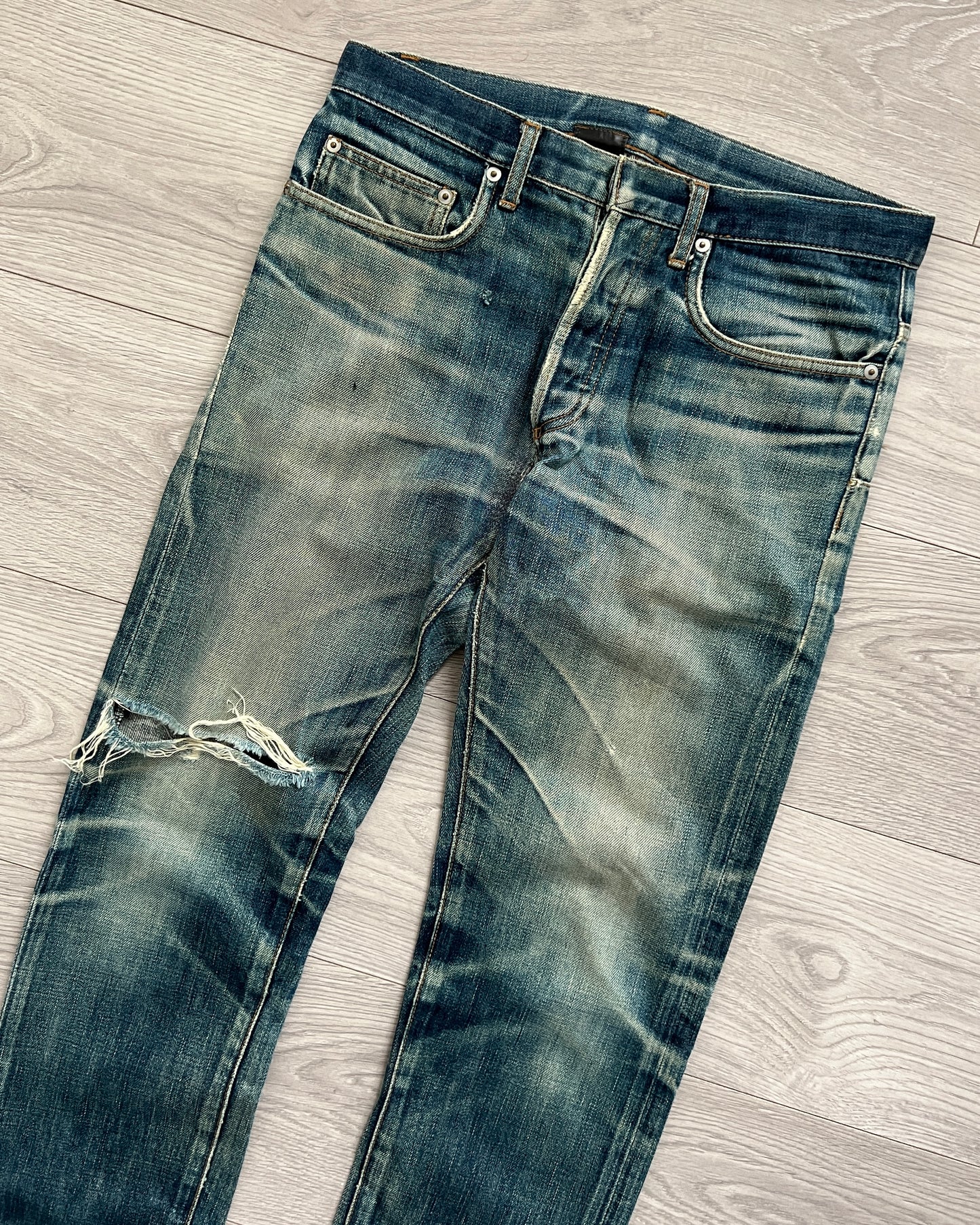 Dior Homme by Hedi Slimane AW2004 Denim Jeans - Size 29