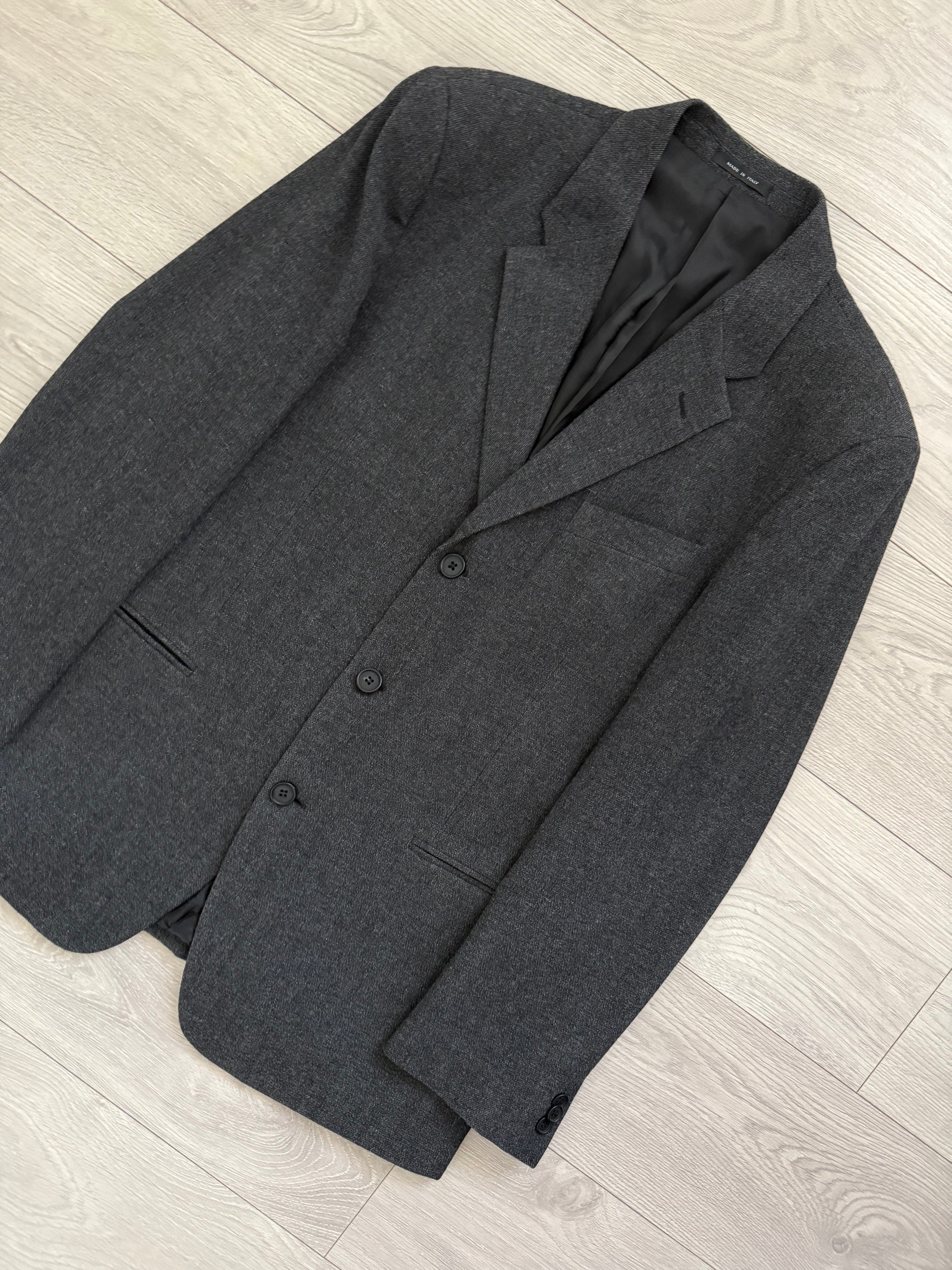 Emporio Armani 1990s 3B Grey Sports Jacket Blazer - Size XL