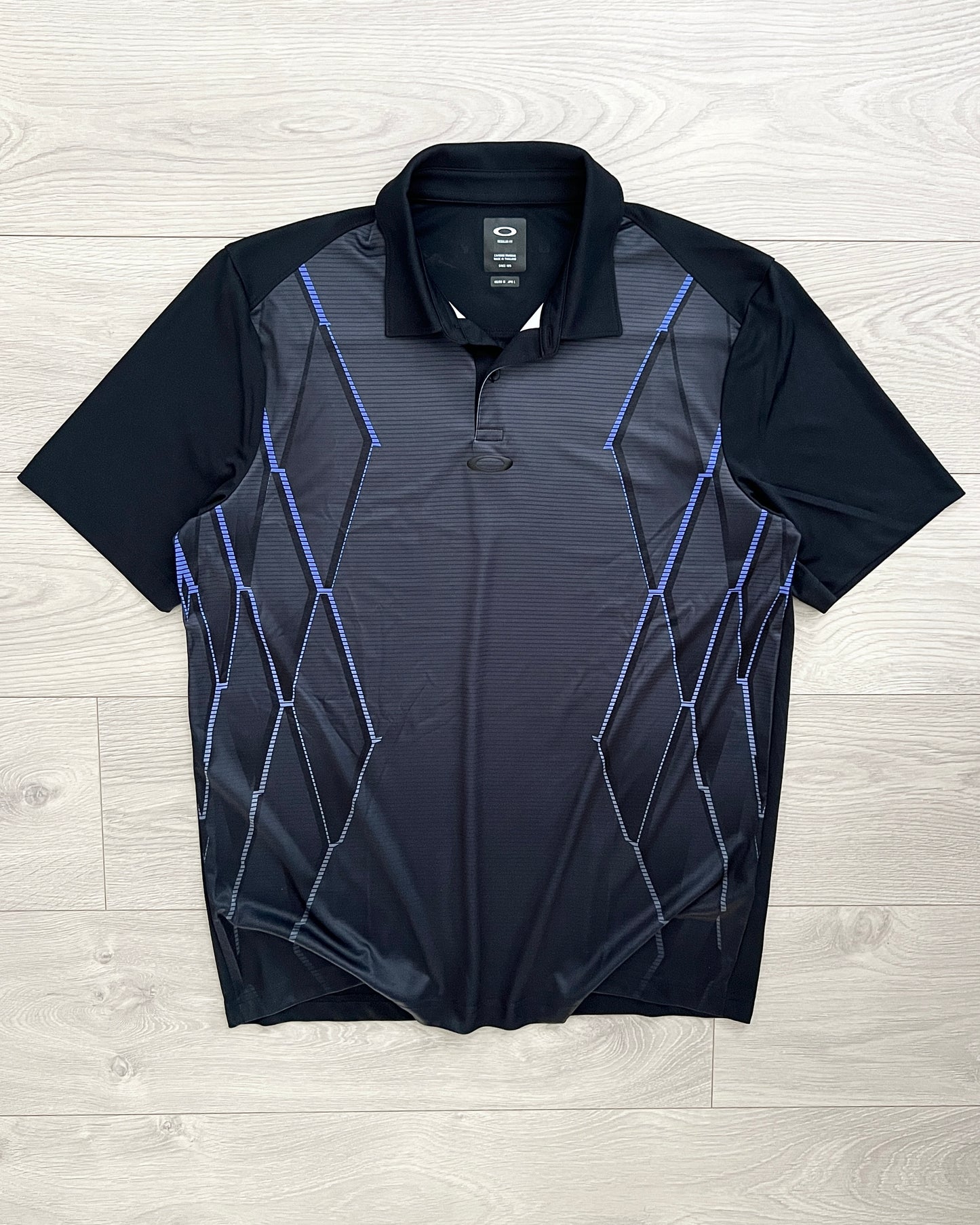 Oakley Graphic Print Technical Polo Shirt - Size M