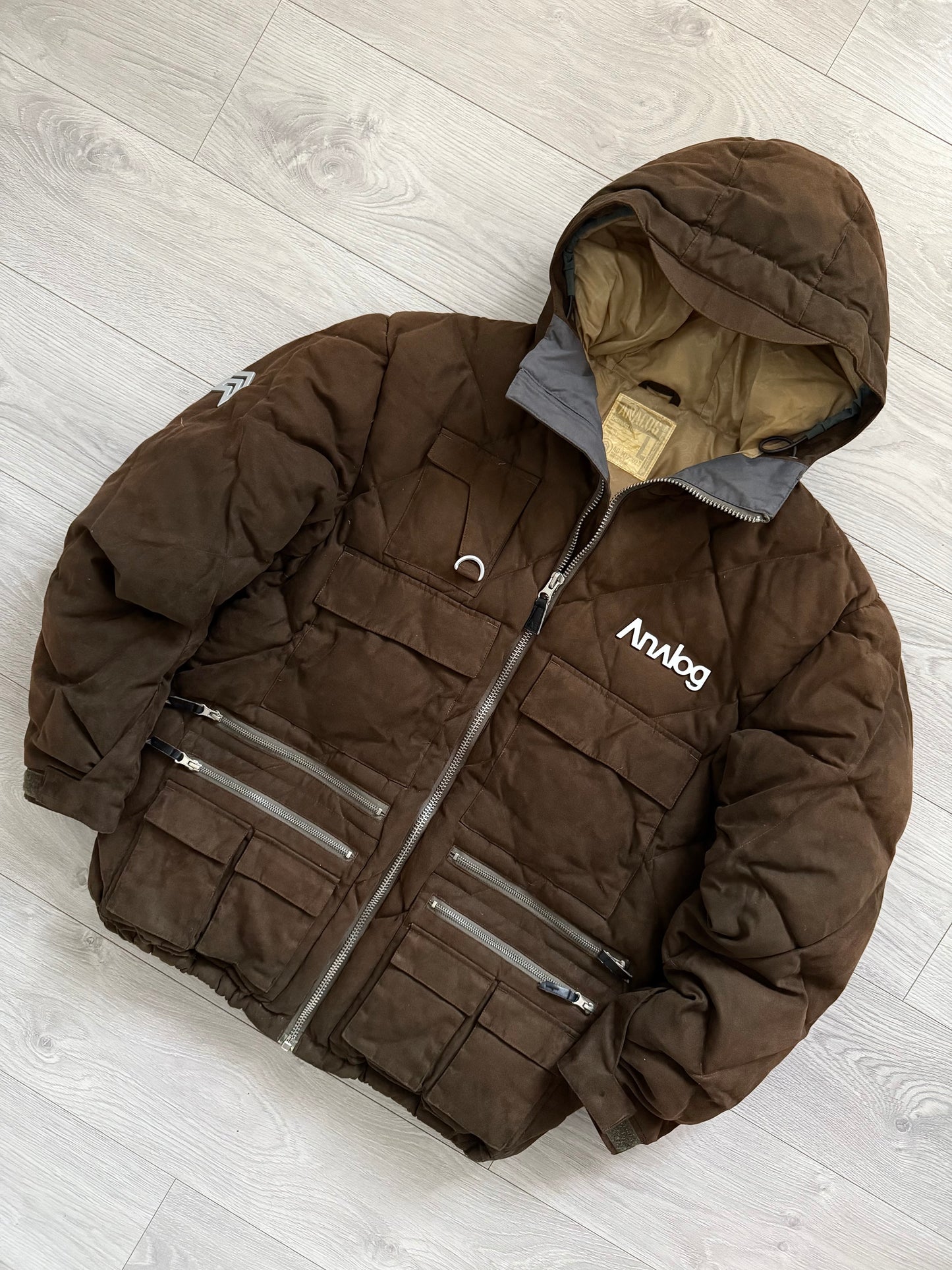 Burton Analog 2004 Down Filled Tactical Puffer Jacket - Size L