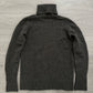 Maison Martin Margiela FW2004 Wool Camel Ribbed Turtleneck Knit Sweater - Size M