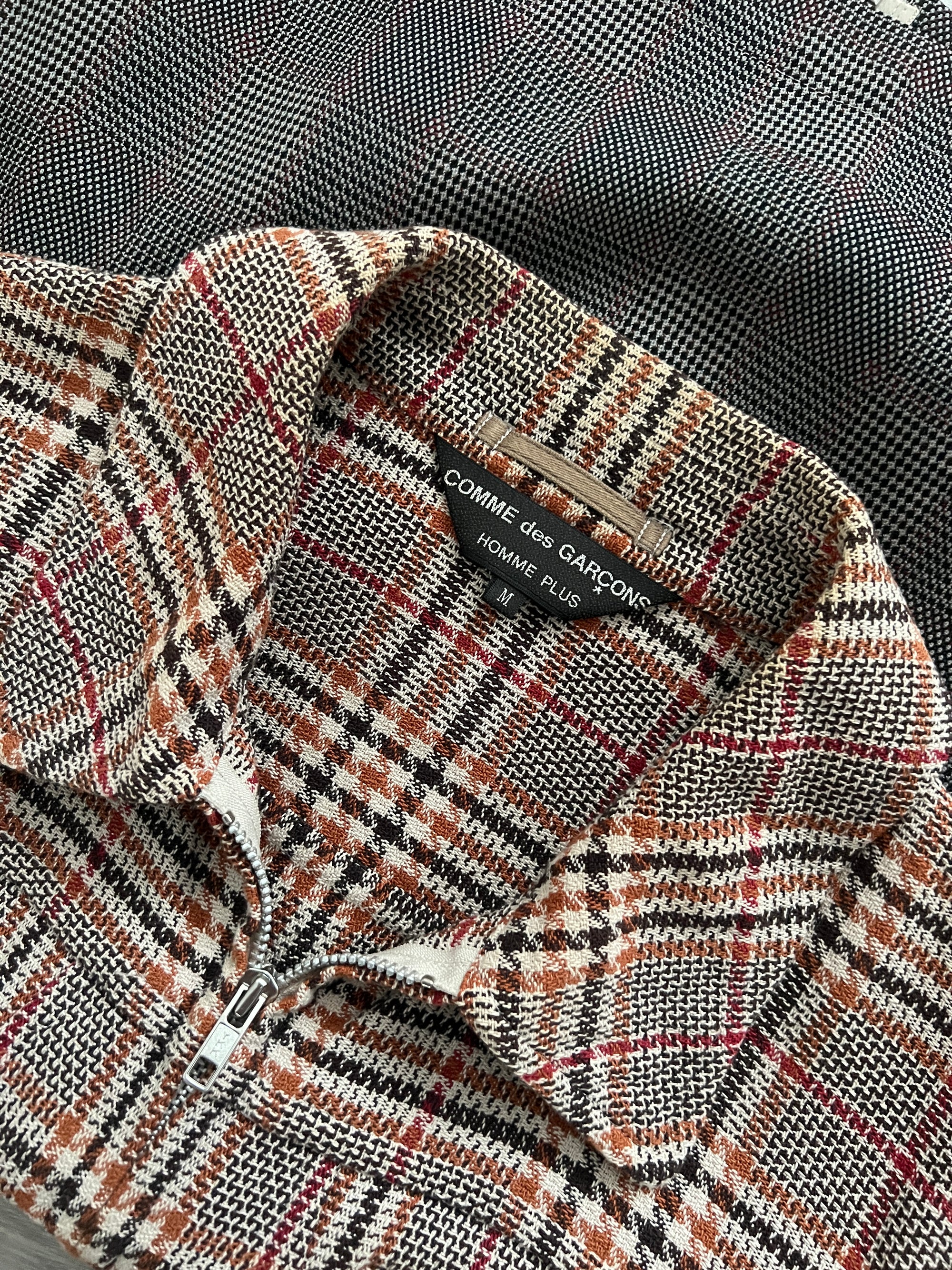 Comme Des Garcons Homme Plus AW2001 Check Jacket - Size S