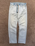 Maison Martin Margiela Artisanal Line (0)(10) SS2003 Re-Worked Inverted Denim Jeans - Size 30" Waist