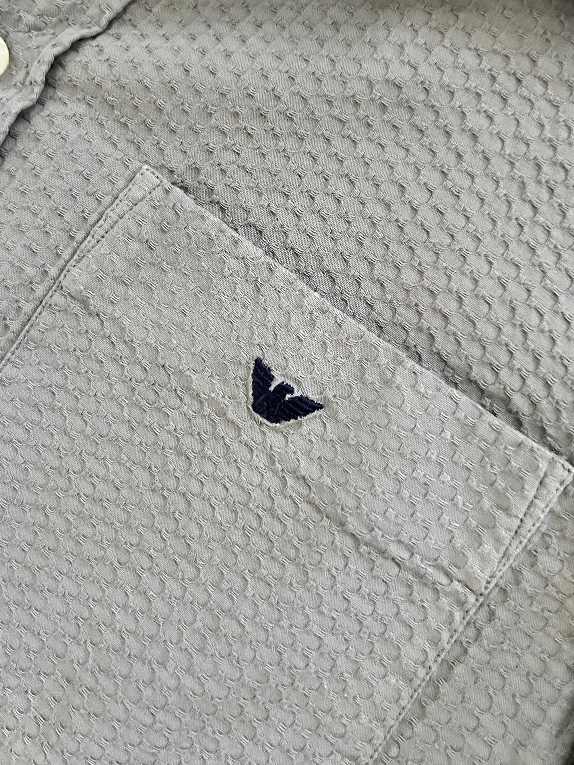 Emporio Armani 1990s Textured Shirt - Size S