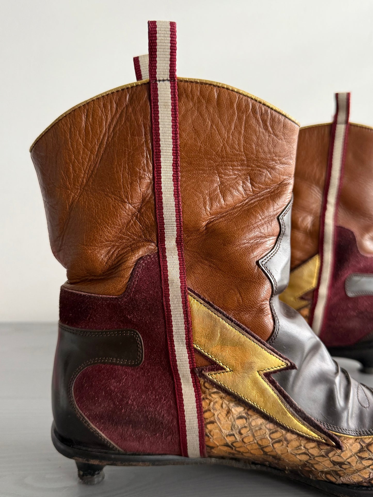 Miu Miu 2001 Vintage Cowboy Boots - Size EU36.5