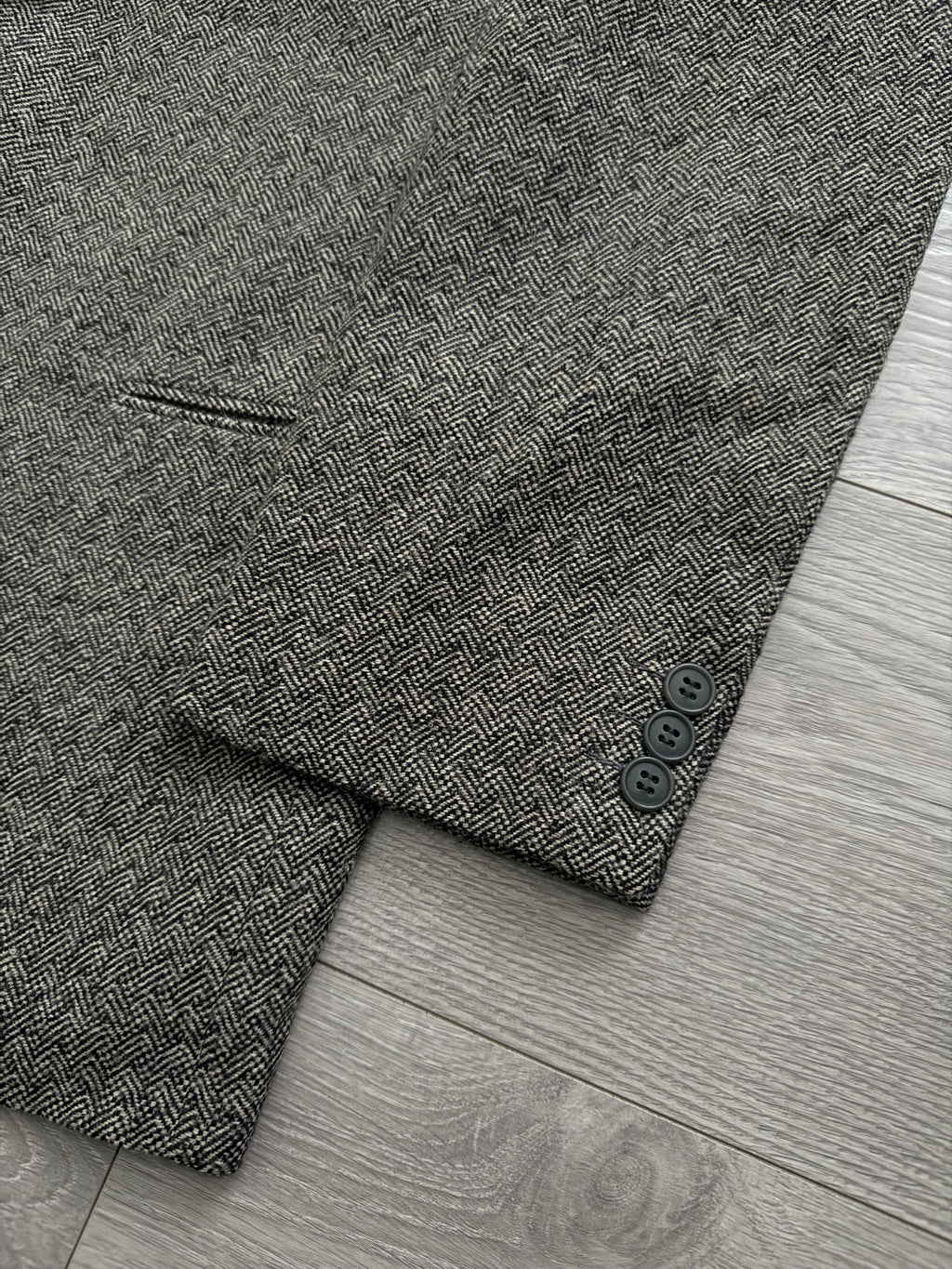 Giorgio Armani 1990s Tweed Blazer Jacket - Size M