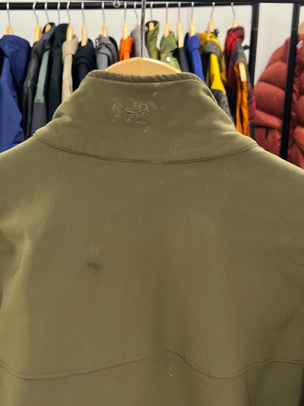 Arcteryx LEAF Gen 1 Bravo Softshell Fleece Lined Utility Jacket Coyote Green - Size L