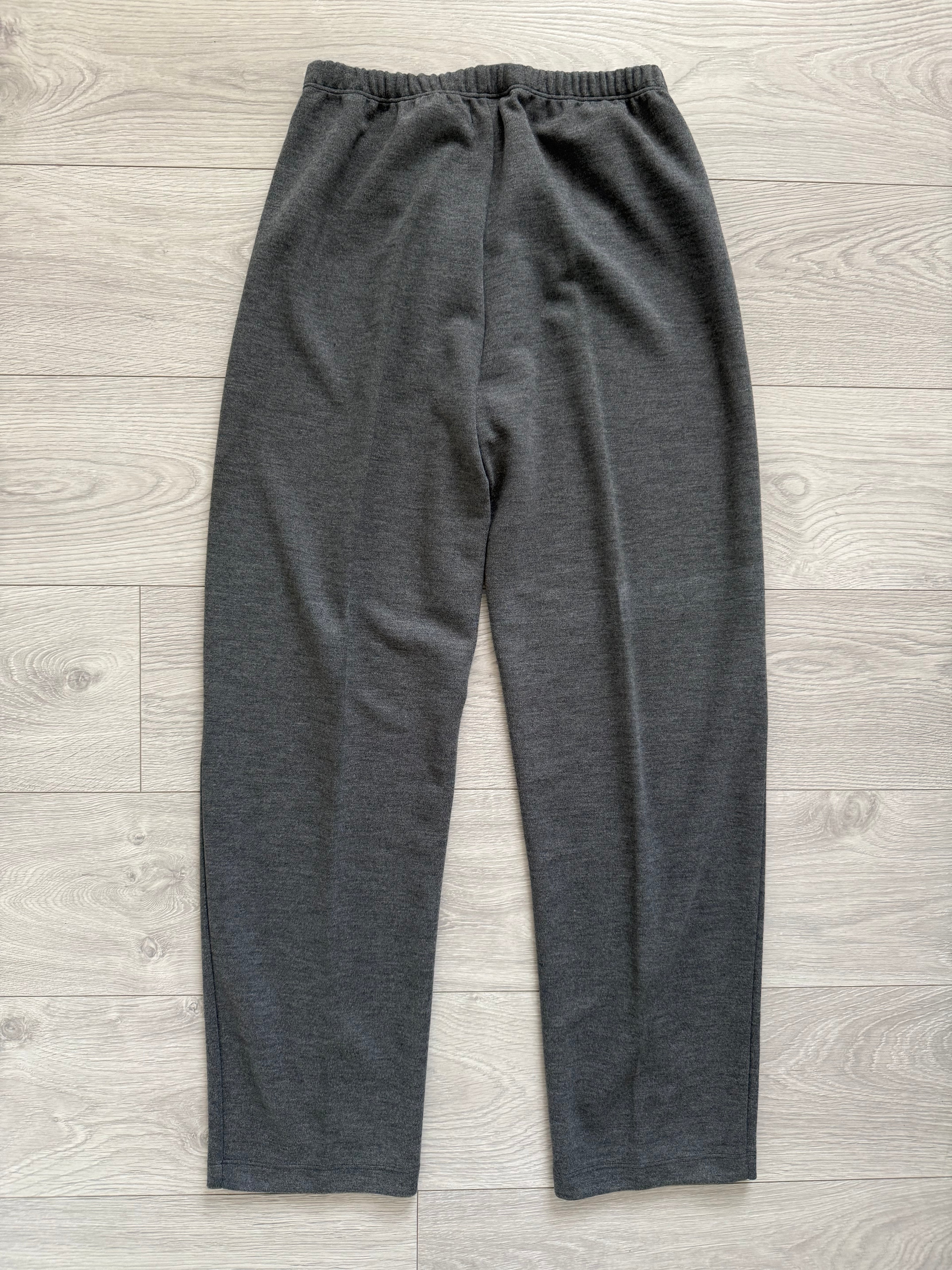 Emporio Armani 1990s Grey Pleated Tracksuit Set - Size M